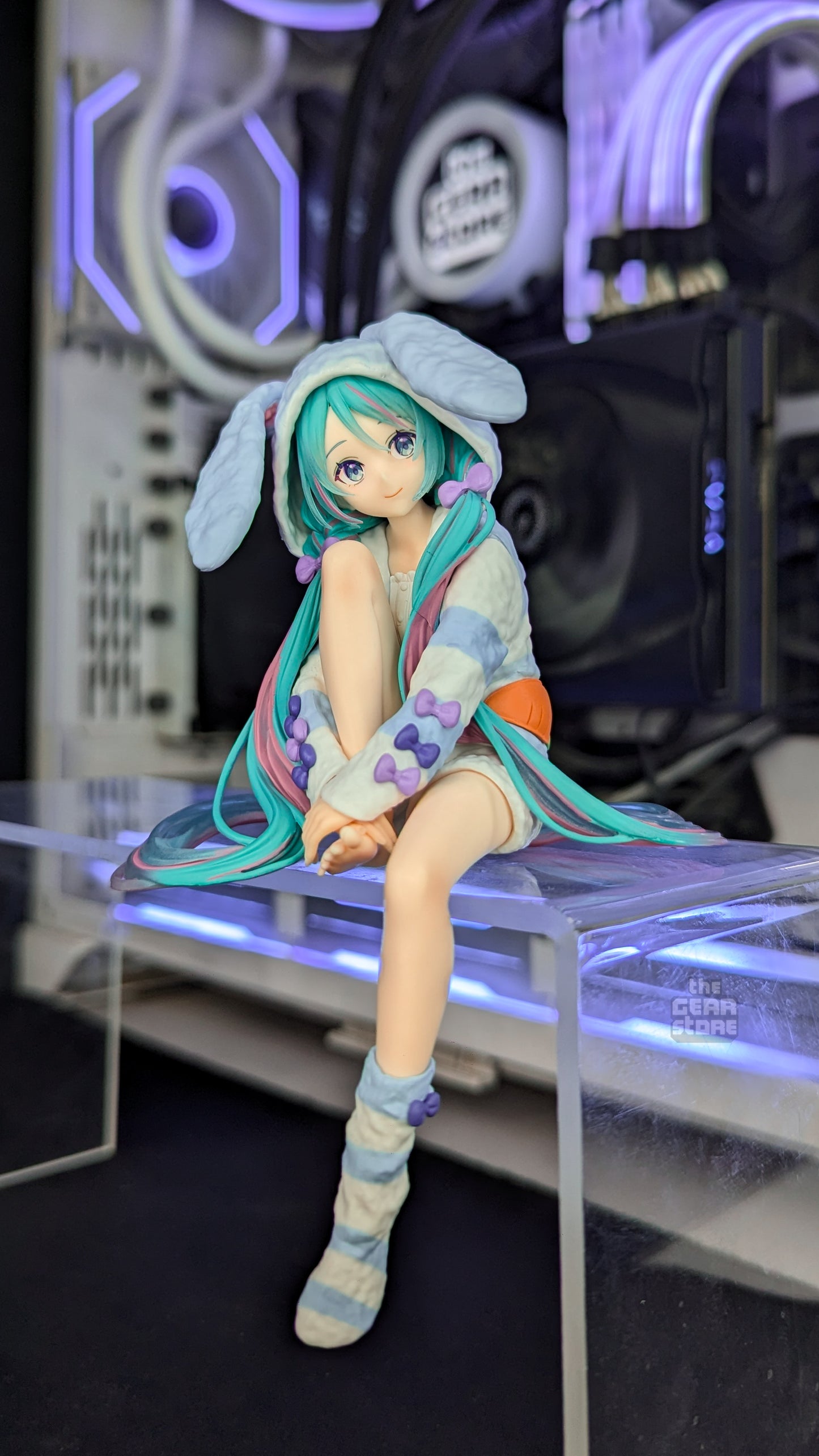 Hatsune Miku - FuRyu (Blue Rabbit Ear Hood Ver.) alternate product view 8