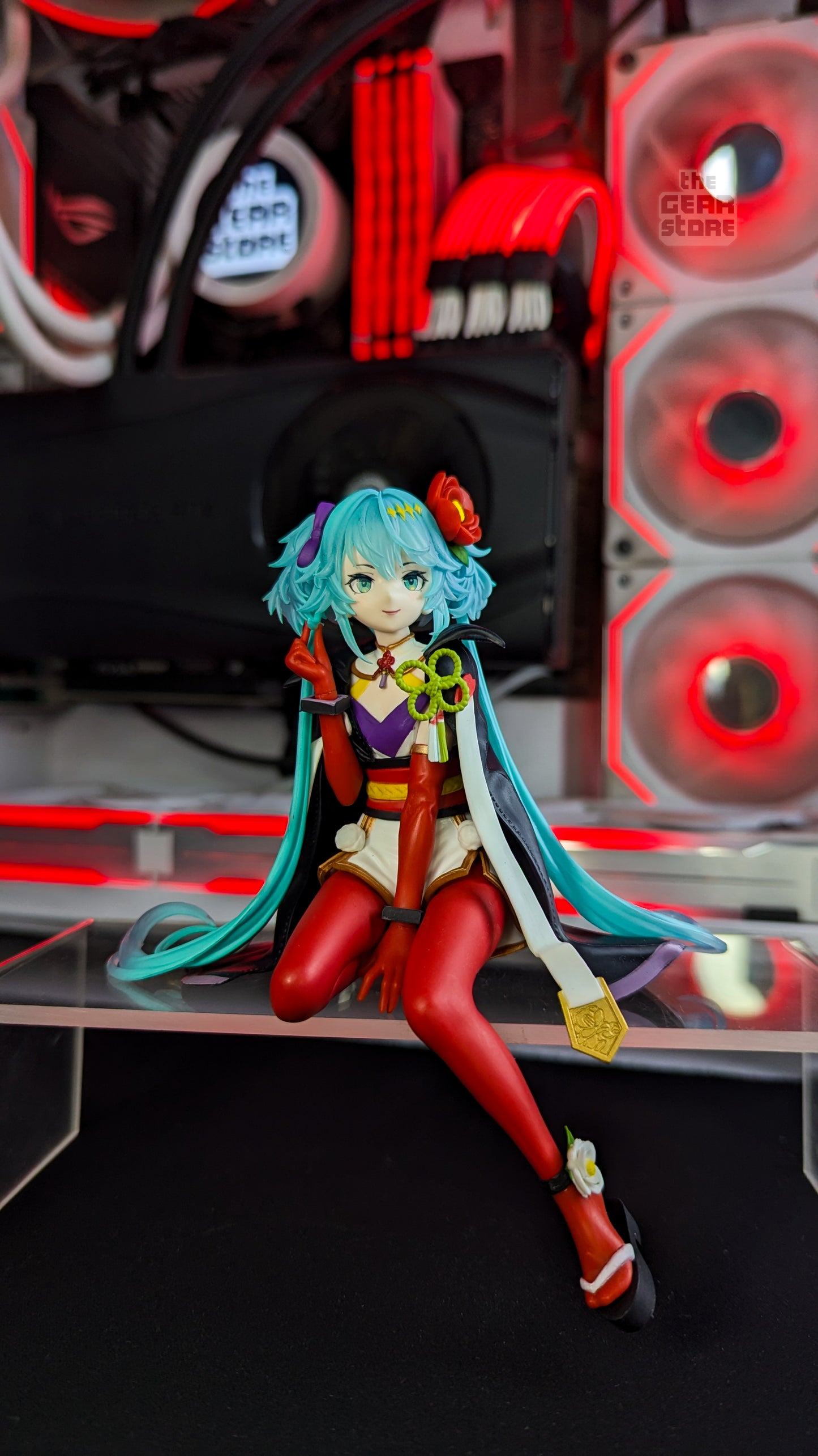 Hatsune Miku Noodle Stopper Flower Fairy Camellia