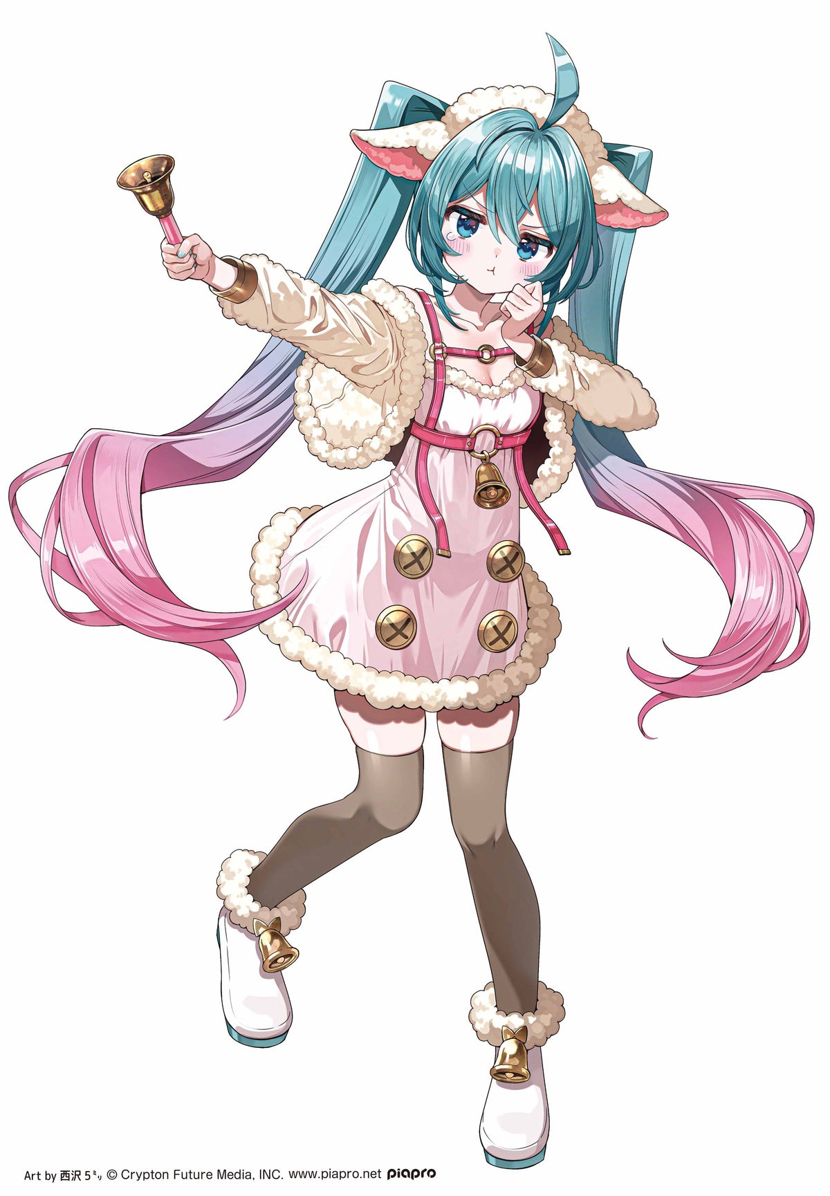 "Vocaloid Hatsune Miku" Wonderland Figure The Wolf and the Seven Little Goats