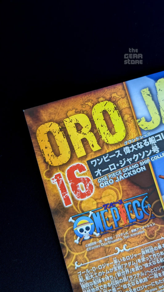 One Piece Grand Ship Collection Oro Jackson box art detail