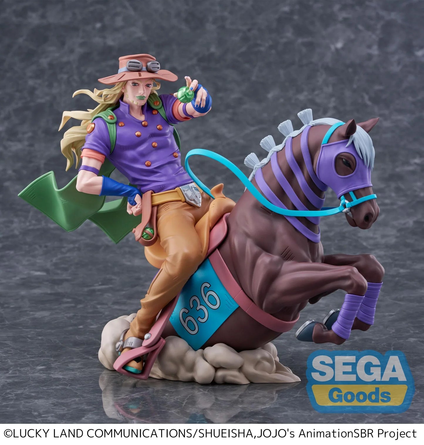 "STEEL BALL RUN JoJo's Bizarre Adventure" XrossLinkMAX Figure Gyro Zeppeli
