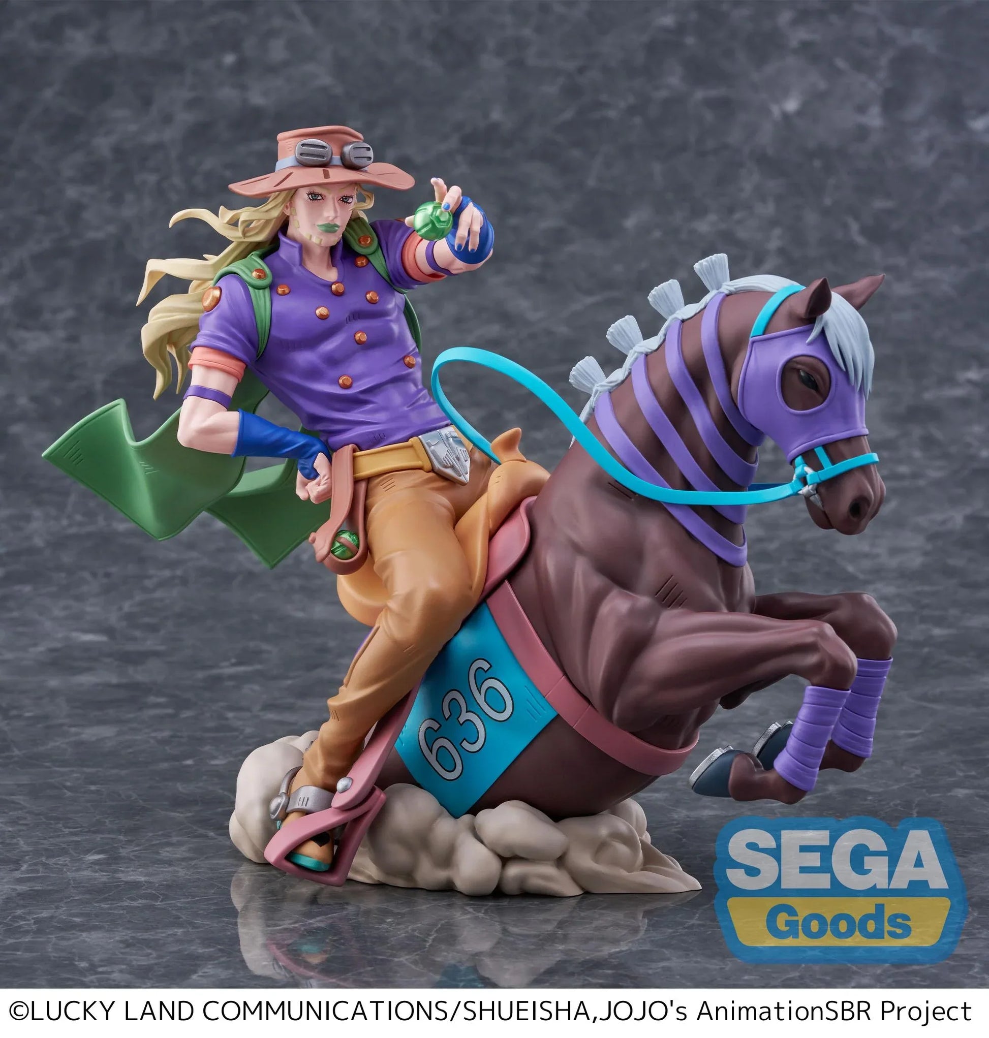 "STEEL BALL RUN JoJo's Bizarre Adventure" XrossLinkMAX Figure Gyro Zeppeli