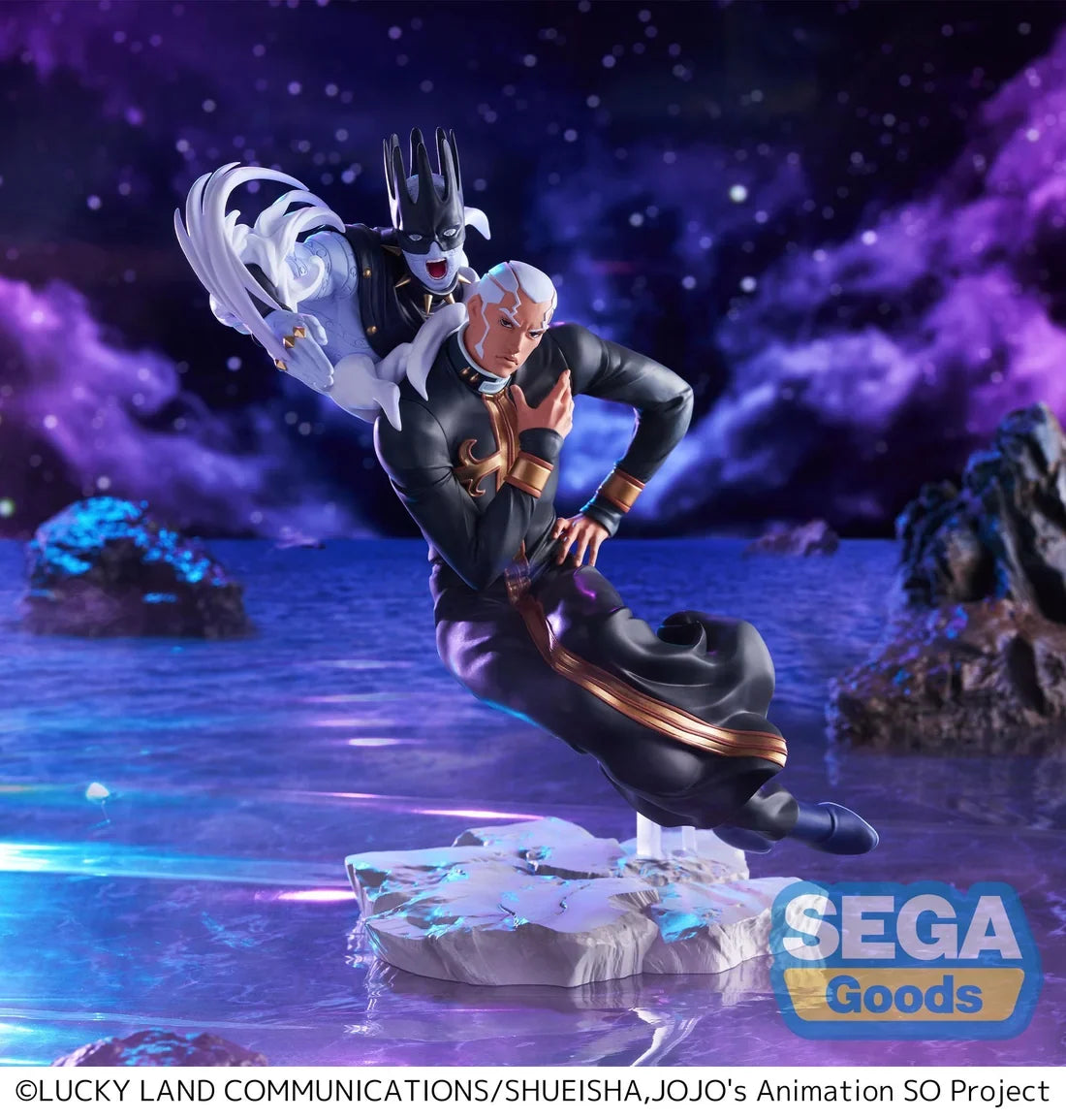 "JoJo's Bizarre Adventure Stone Ocean" XrossLinkMAX Figure Enrico Pucci