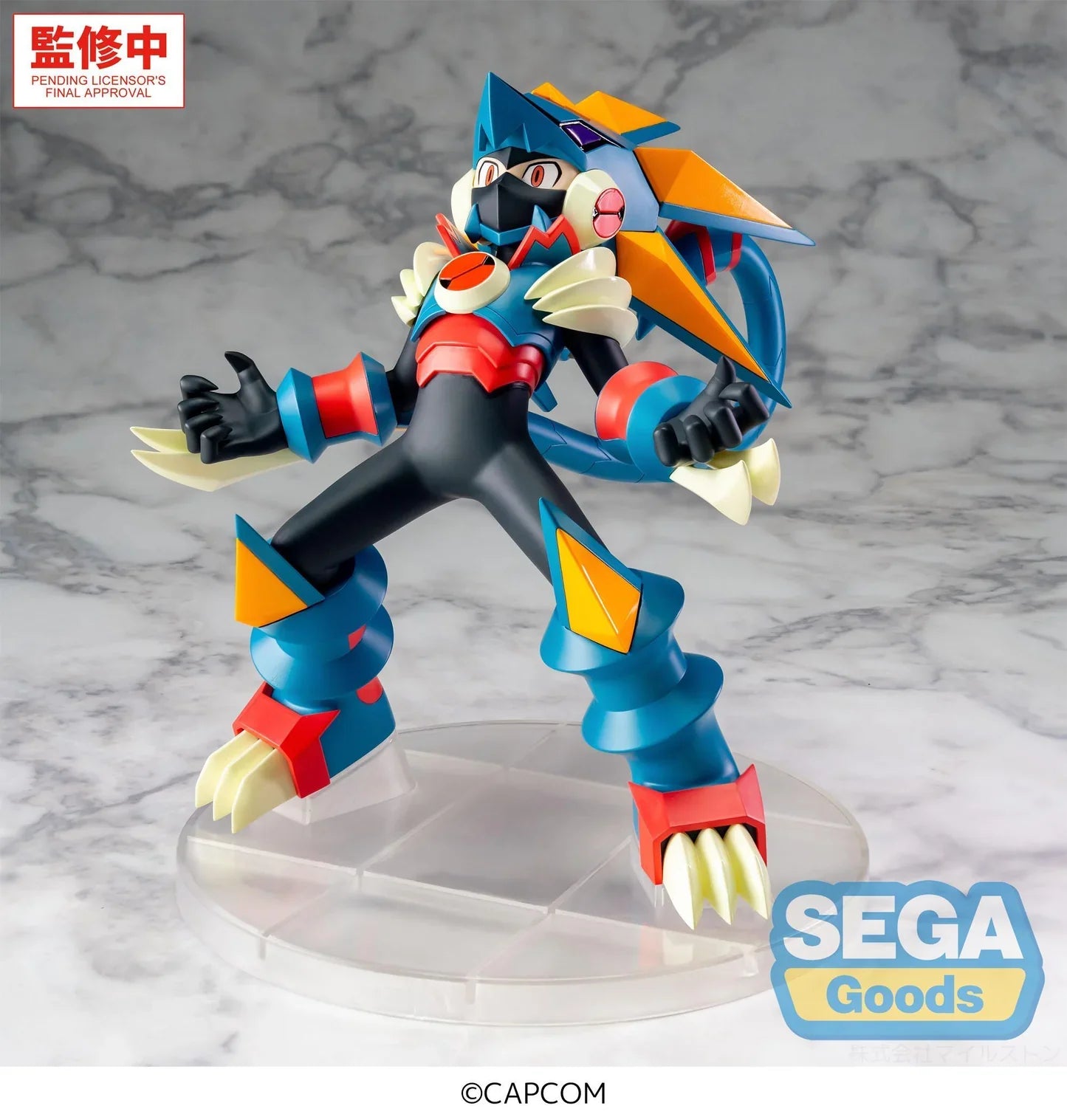 "Mega Man Battle Network" Luminasta Mega Man Gregar Beast