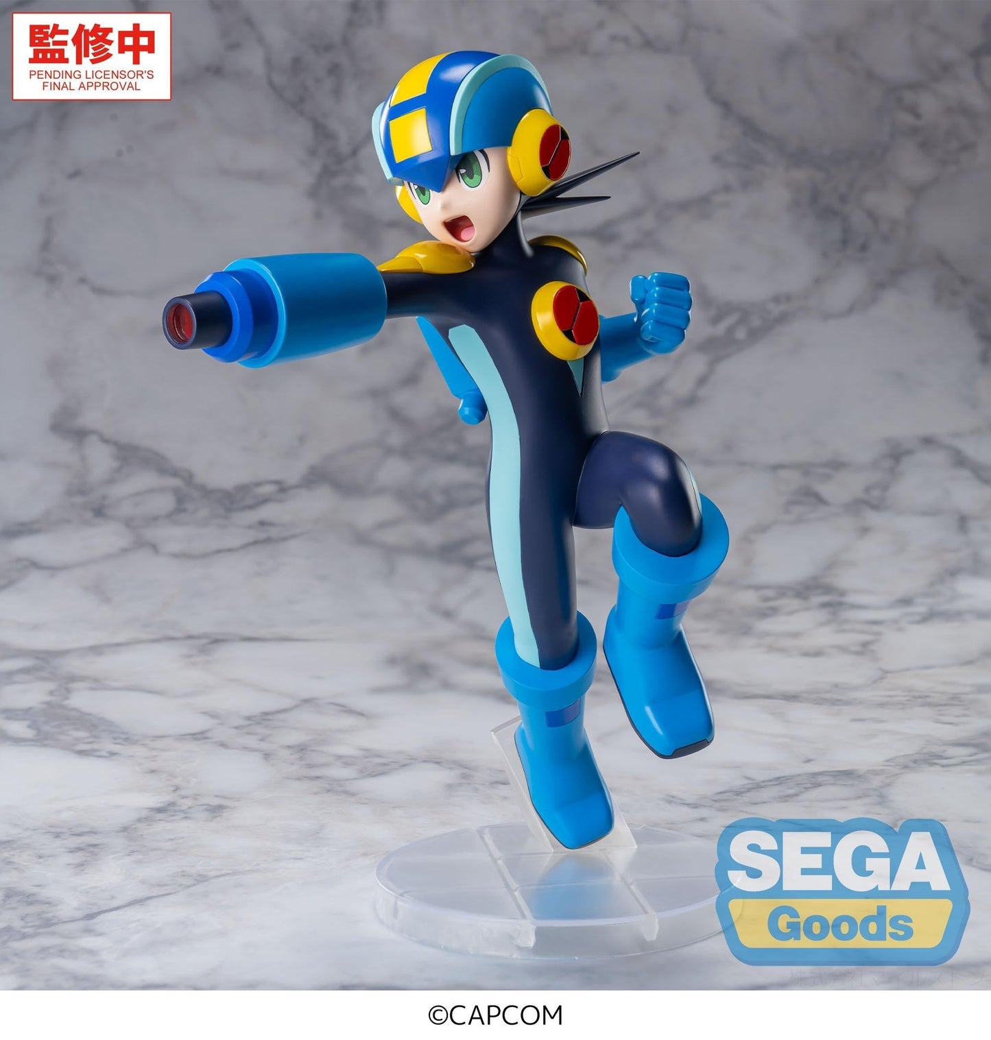 "Mega Man Battle Network" Luminasta Mega Man