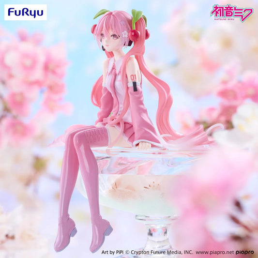 "Hatsune Miku" Noodle Stopper Figure Sakura Miku 2026 Smile ver.