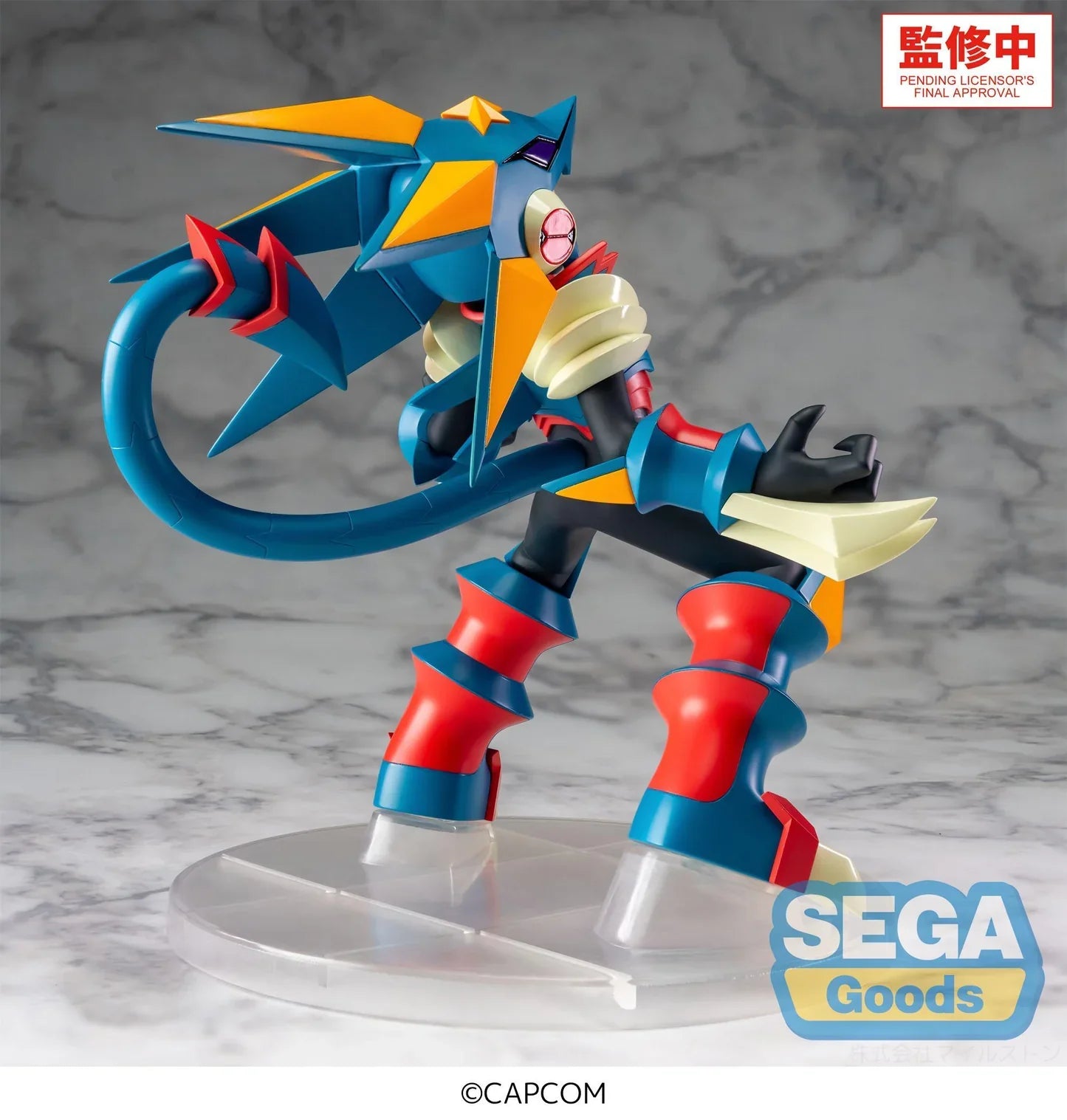 "Mega Man Battle Network" Luminasta Mega Man Gregar Beast
