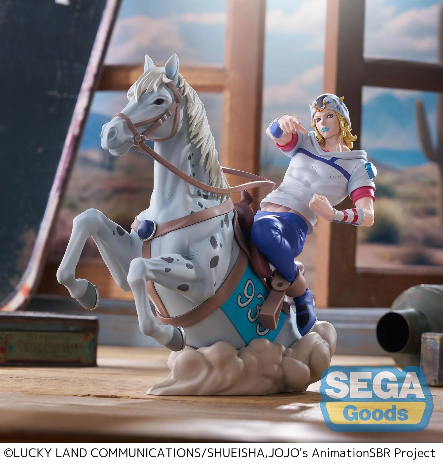 "STEEL BALL RUN JoJo's Bizarre Adventure" XrossLinkMAX Figure Johnny Joestar