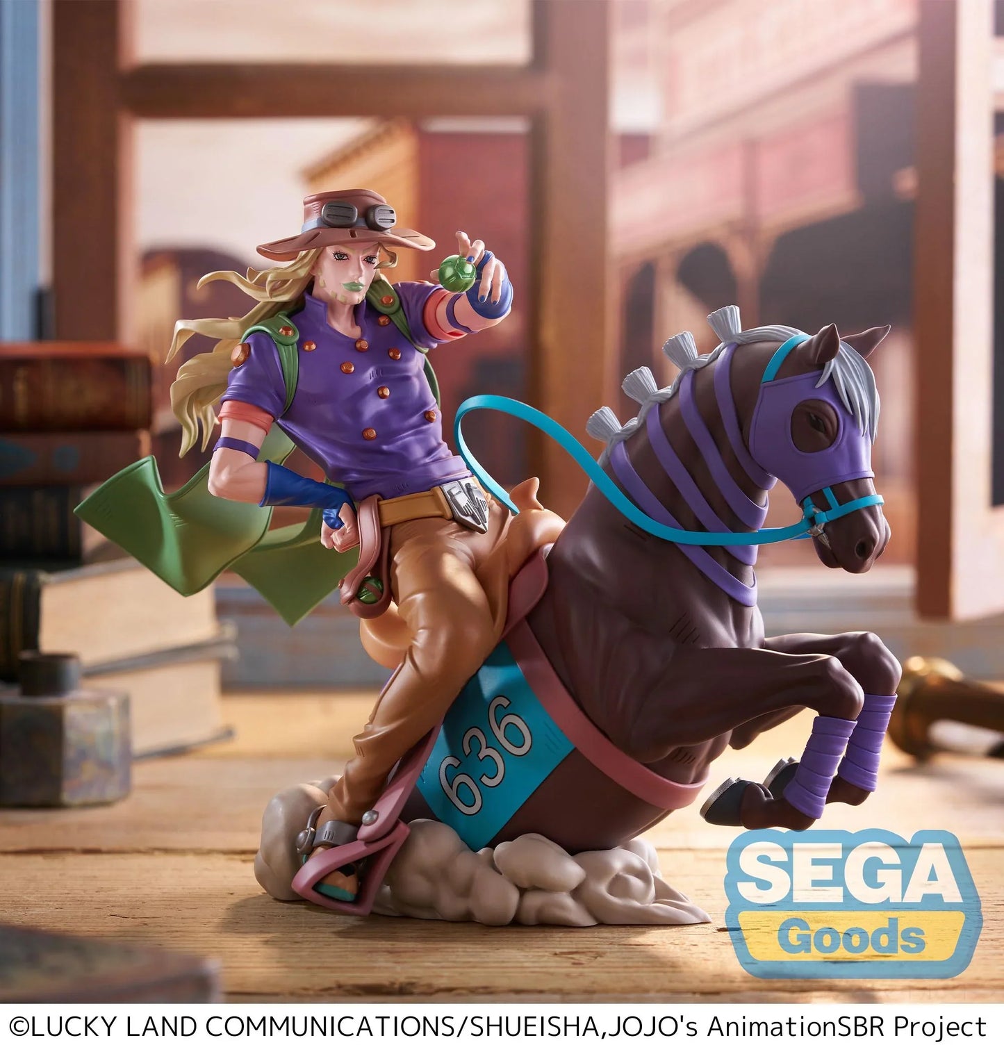 "STEEL BALL RUN JoJo's Bizarre Adventure" XrossLinkMAX Figure Gyro Zeppeli