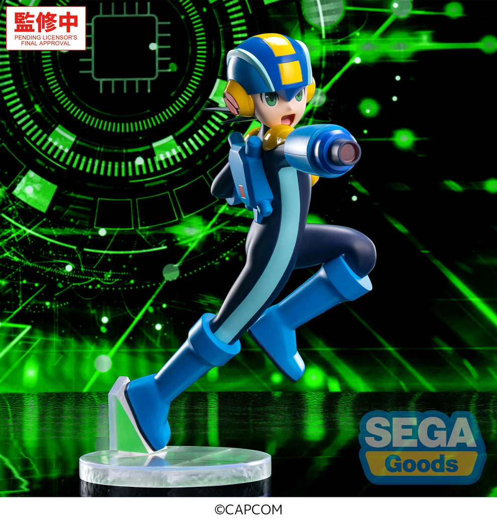 "Mega Man Battle Network" Luminasta Mega Man