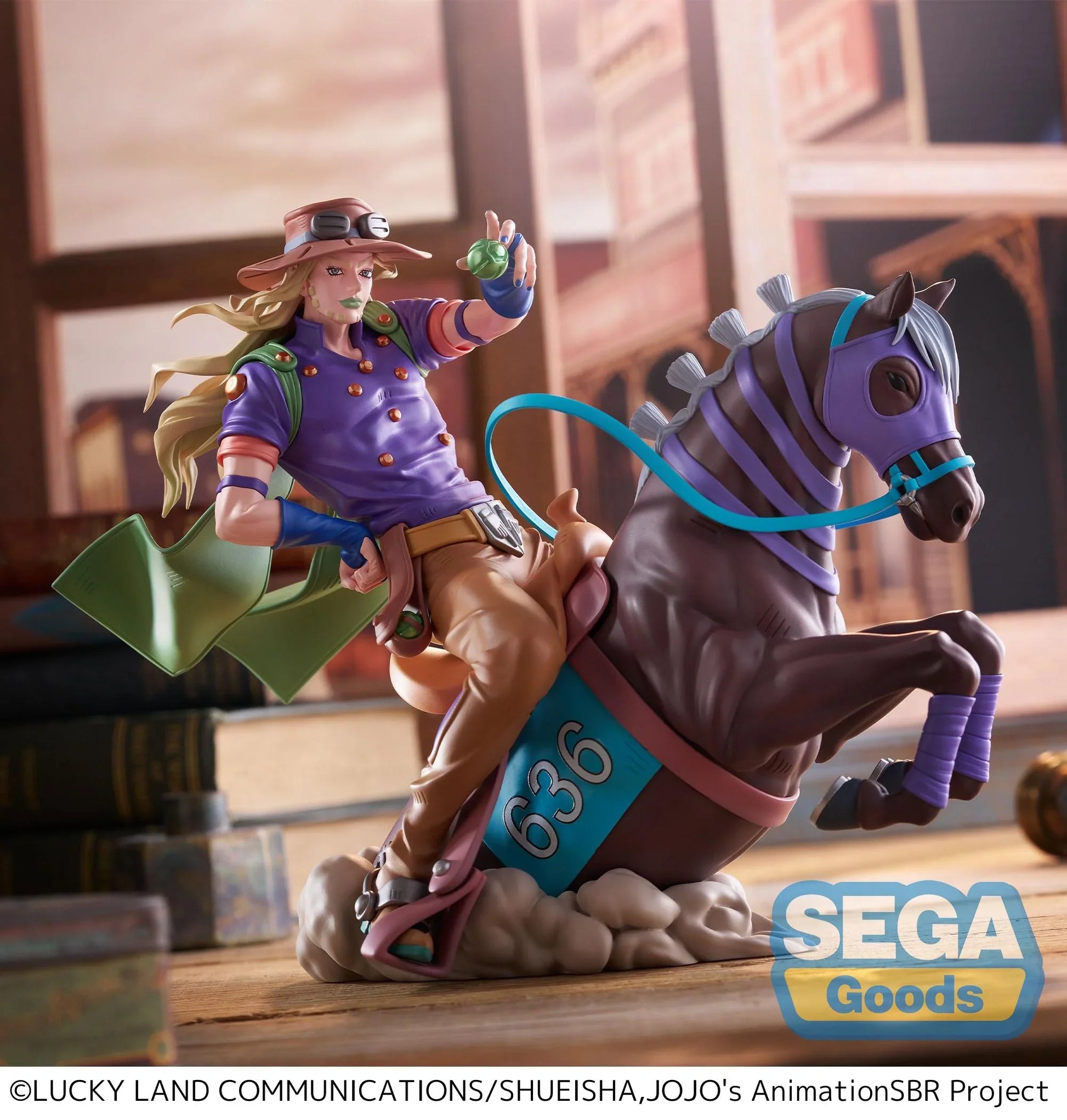 "STEEL BALL RUN JoJo's Bizarre Adventure" XrossLinkMAX Figure Gyro Zeppeli