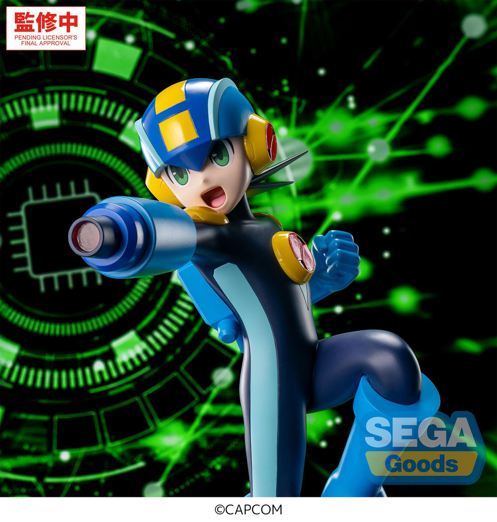 "Mega Man Battle Network" Luminasta Mega Man