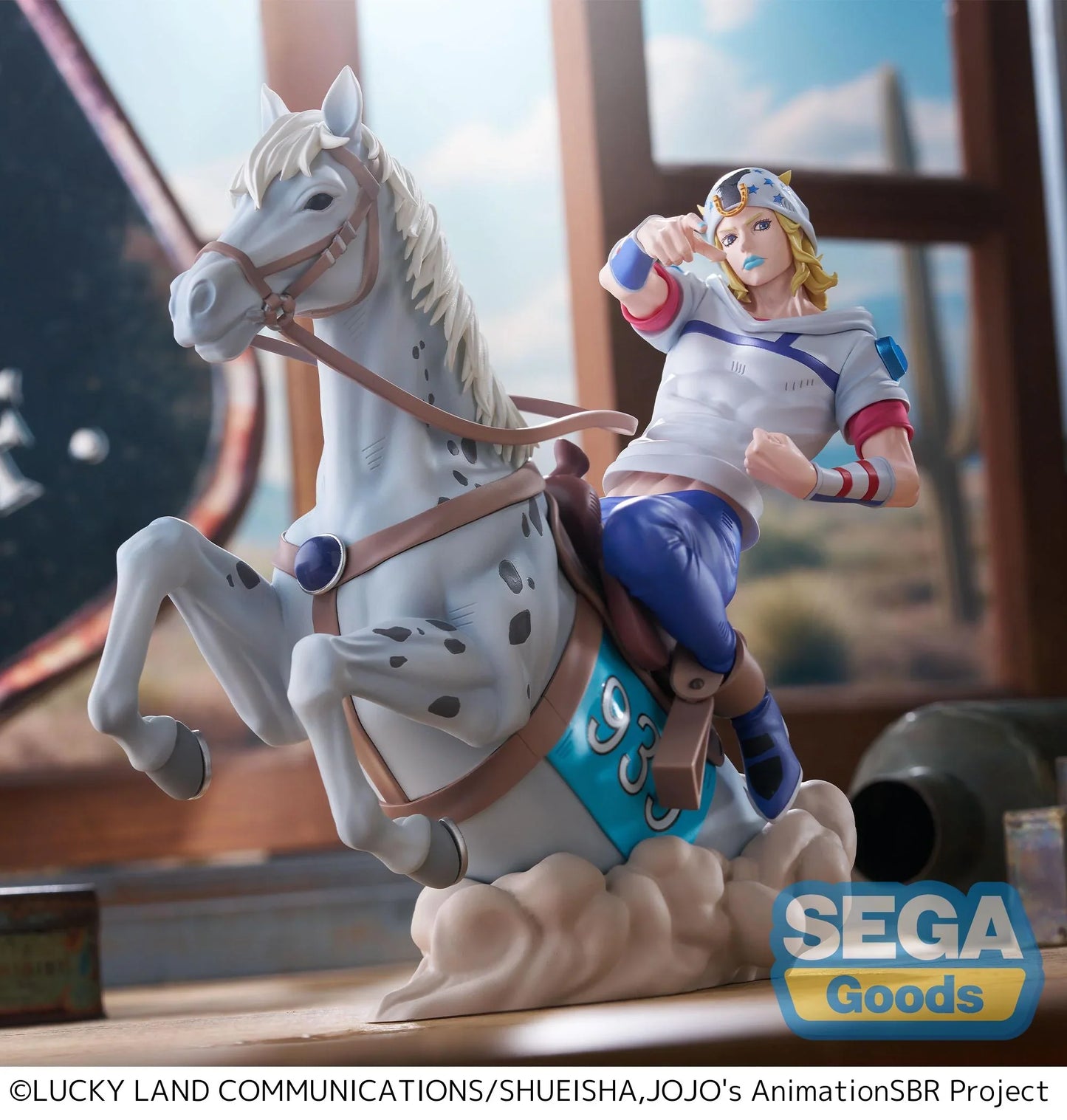 "STEEL BALL RUN JoJo's Bizarre Adventure" XrossLinkMAX Figure Johnny Joestar