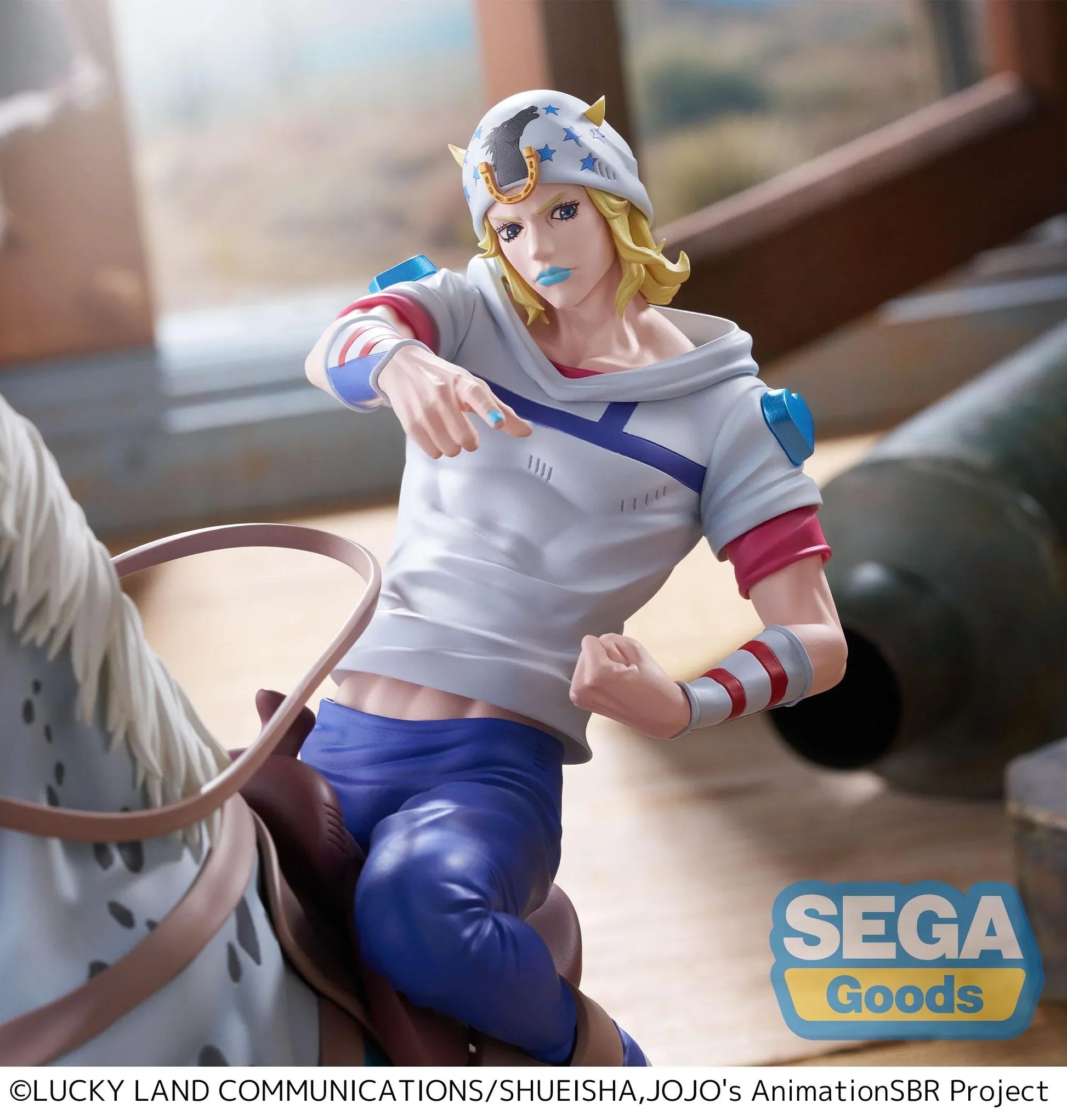 "STEEL BALL RUN JoJo's Bizarre Adventure" XrossLinkMAX Figure Johnny Joestar