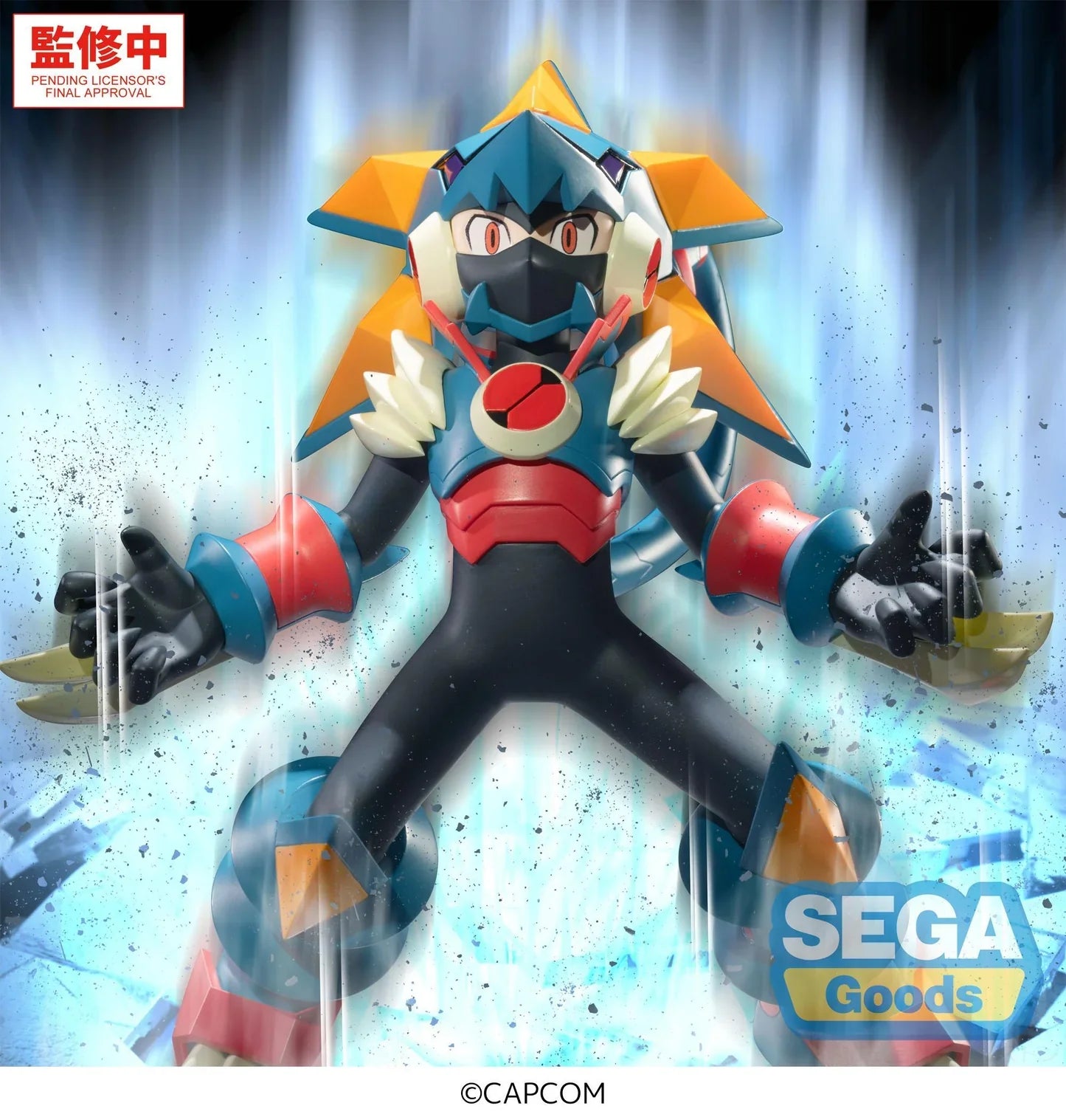 "Mega Man Battle Network" Luminasta Mega Man Gregar Beast