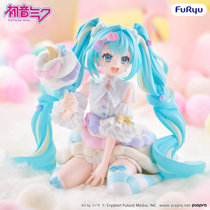 Hatsune Miku melffy figure Sugar Cloud/Cotton Candy