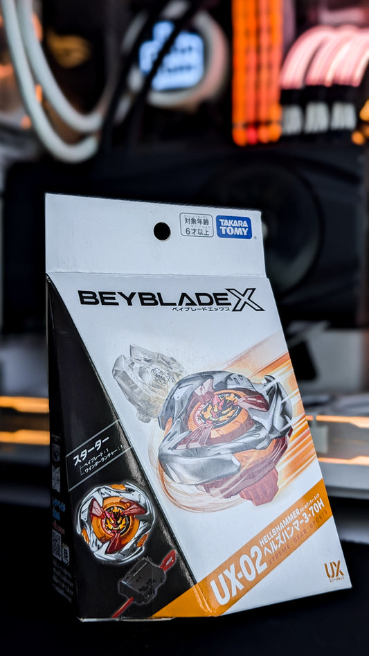Starter Beyblade X UX-02 Hellshammer 3-70H