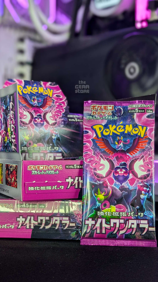 Pokemon Scarlet & Violet Expansion Pack Night Wanderer (Single Pack - JP text)