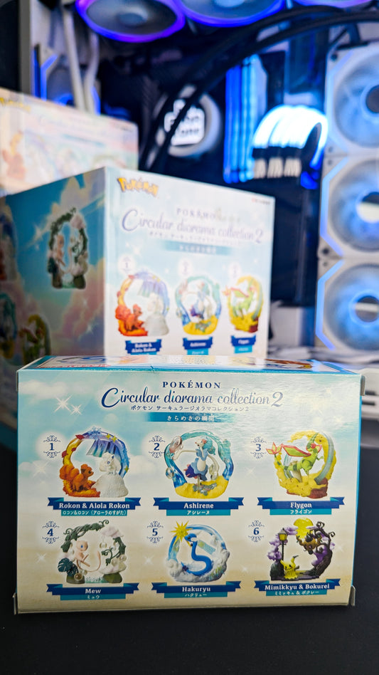 Pokemon: Circular Diorama Collection 2 -A Sparkling Moment - Re-ment Blind Box