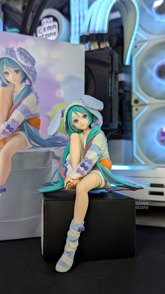 Hatsune Miku - FuRyu (Blue Rabbit Ear Hood Ver.)