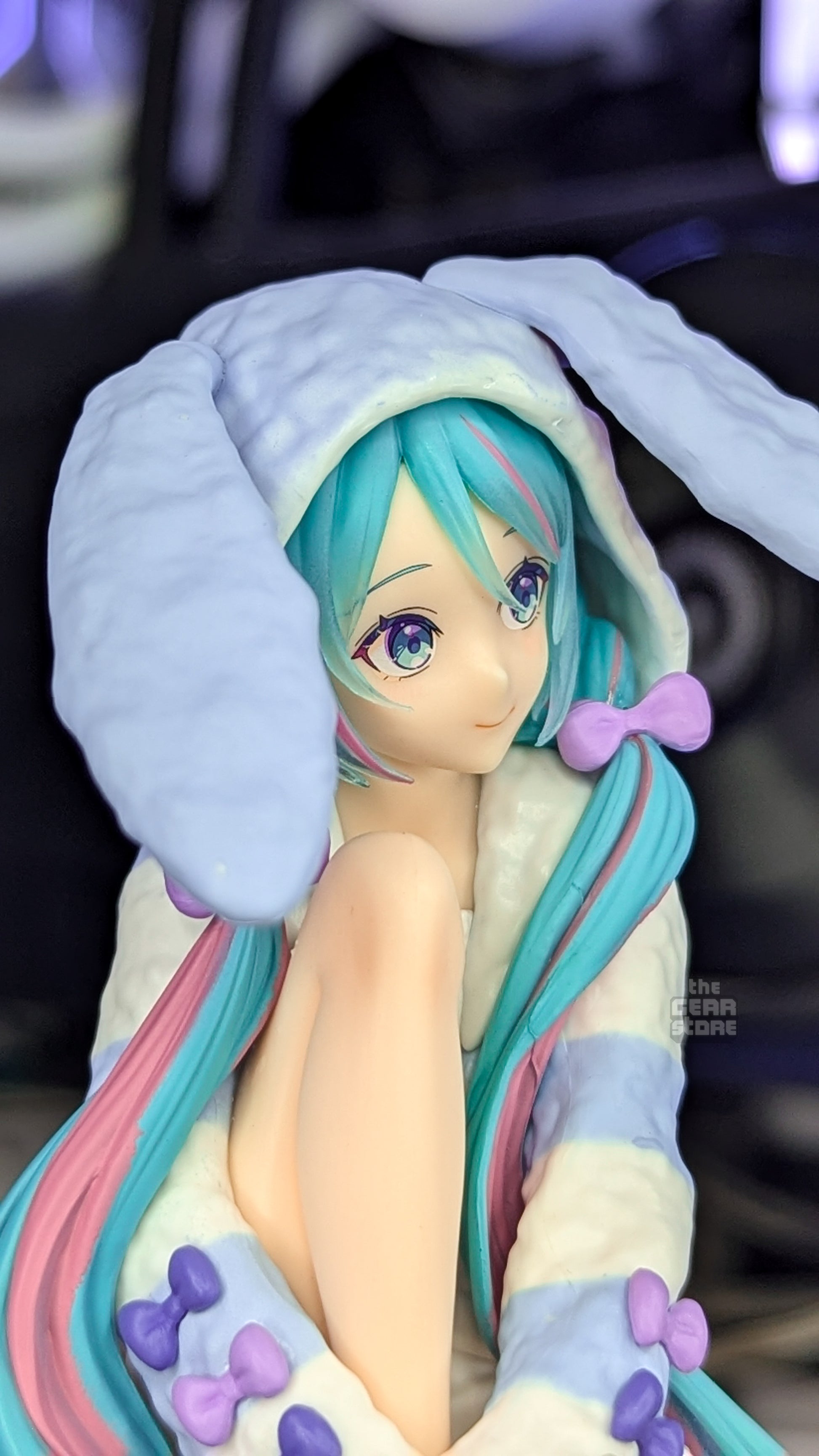 Hatsune Miku - FuRyu (Blue Rabbit Ear Hood Ver.) alternate product view 7