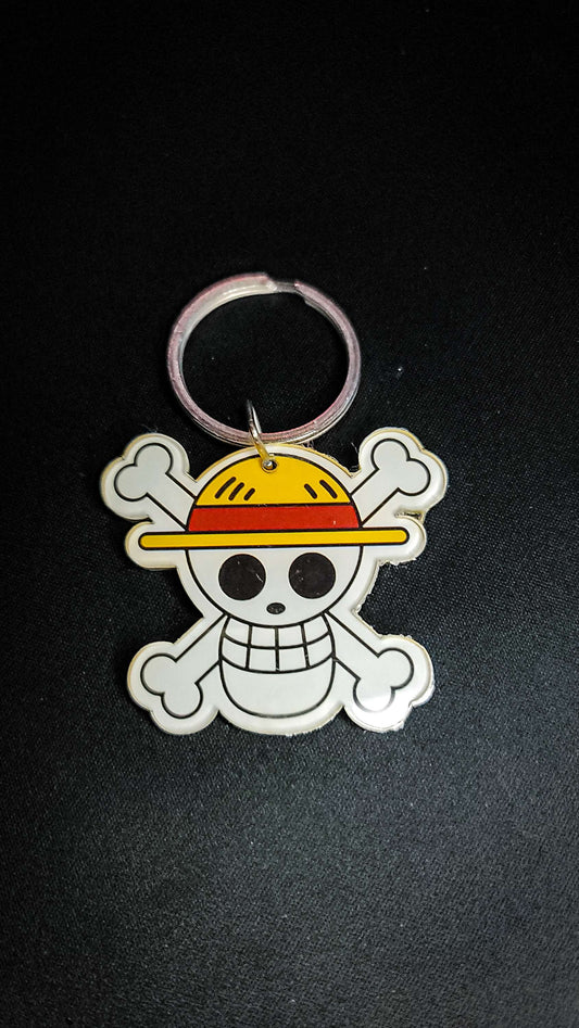 Luffy Jolly Roger Keychain