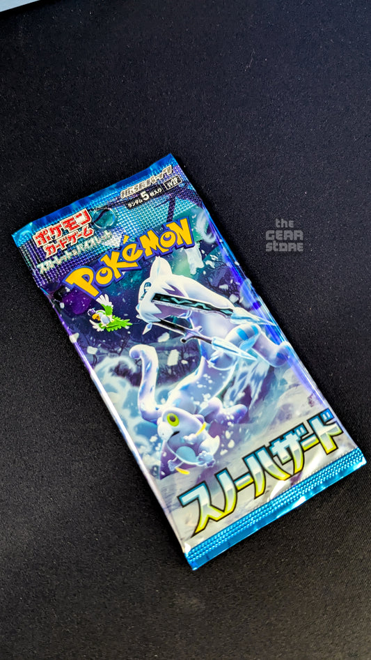 Pokemon Scarlet & Violet Expansion Snow Hazard (Single Pack - JP Text)
