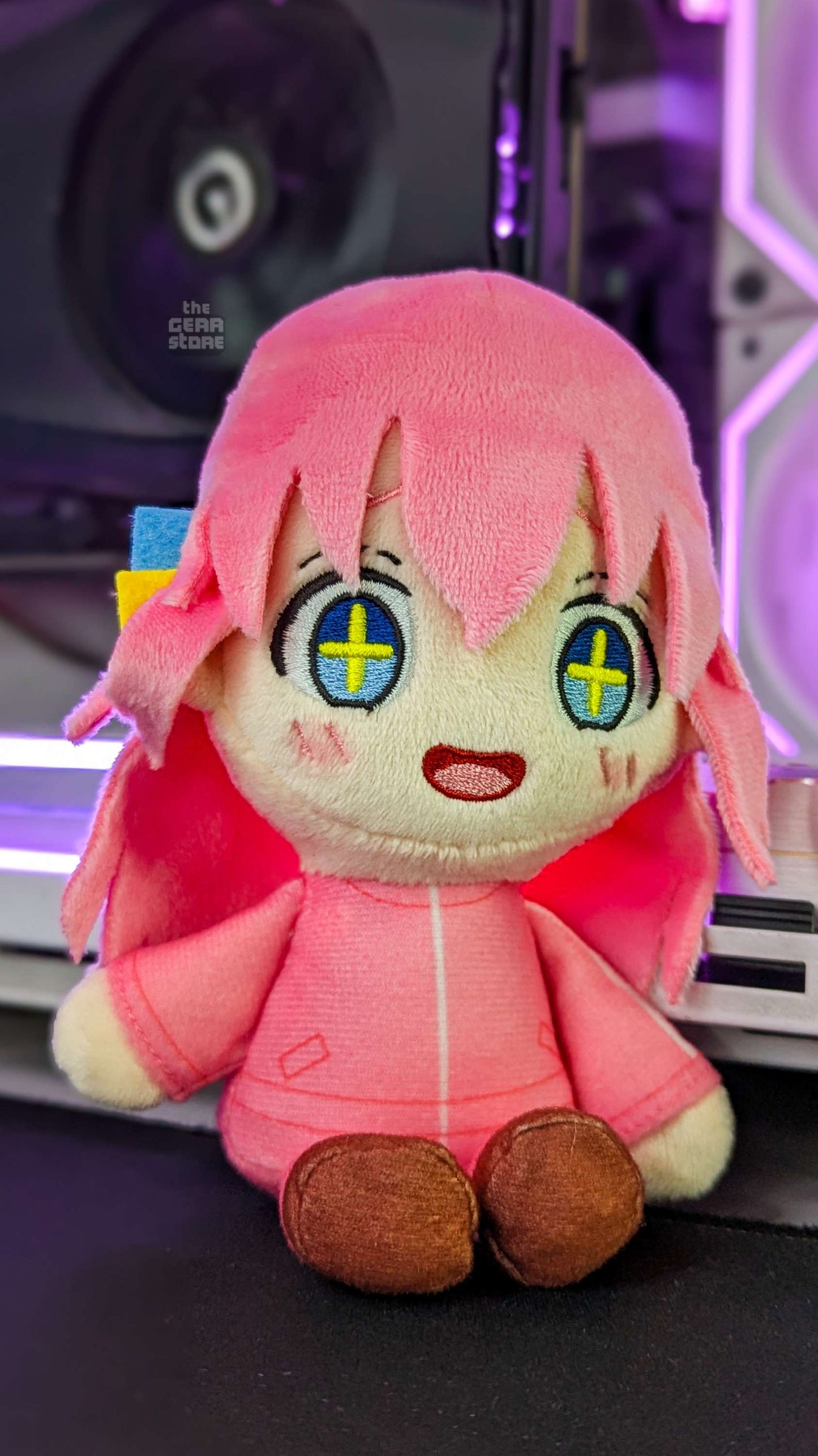 Plushie Hitori Gotoh: Sparkly-Eyed Ver. With Ripe Mango Box Carrying Case alternate product view 15