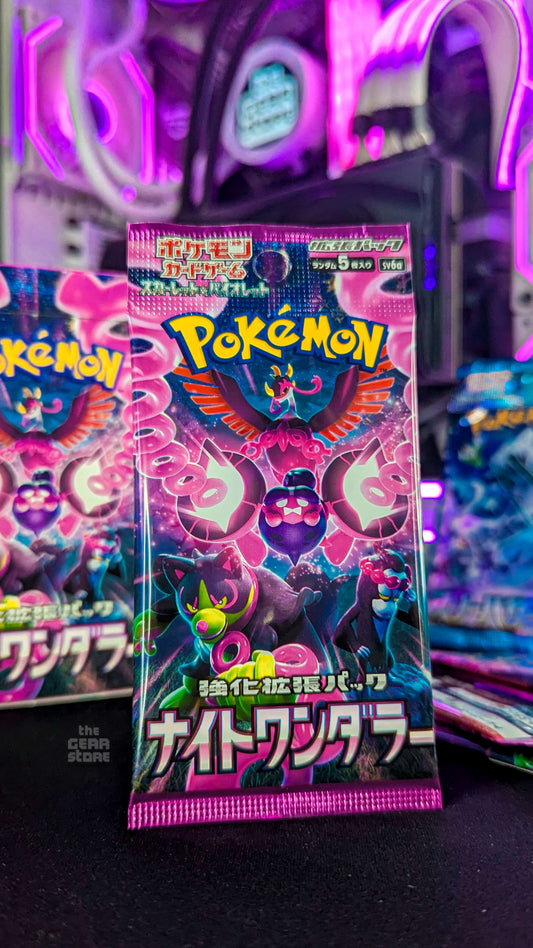 Pokemon Scarlet & Violet Expansion Pack Night Wanderer (Single Pack - JP text)
