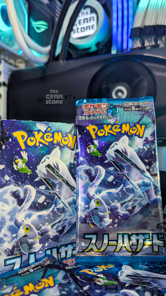 Pokemon Scarlet & Violet Expansion Snow Hazard (Single Pack - JP Text)