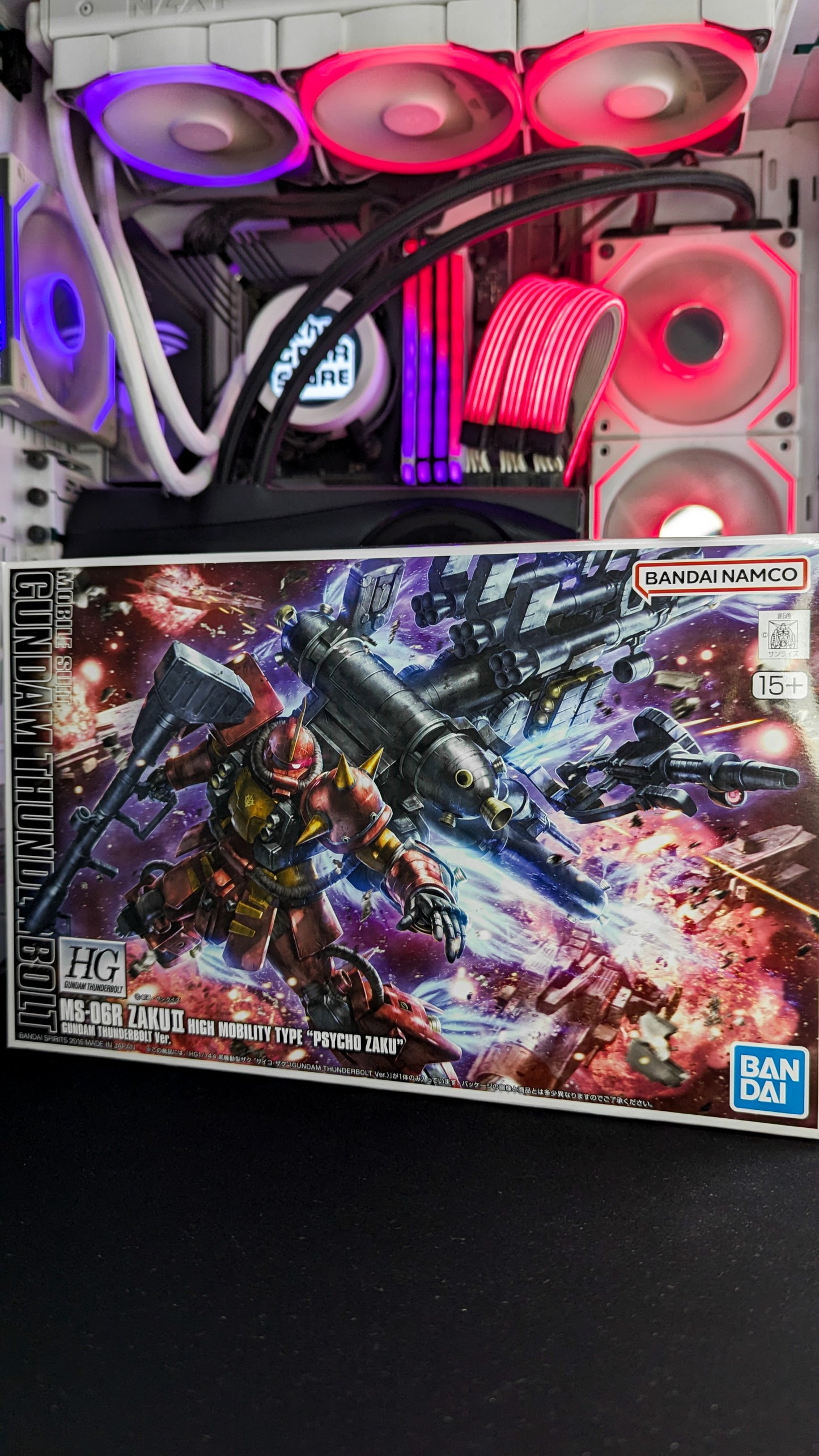 HG High Mobility Type Zaku Psycho Zaku (Gundam Thunderbolt Ver.) Anime Ver.