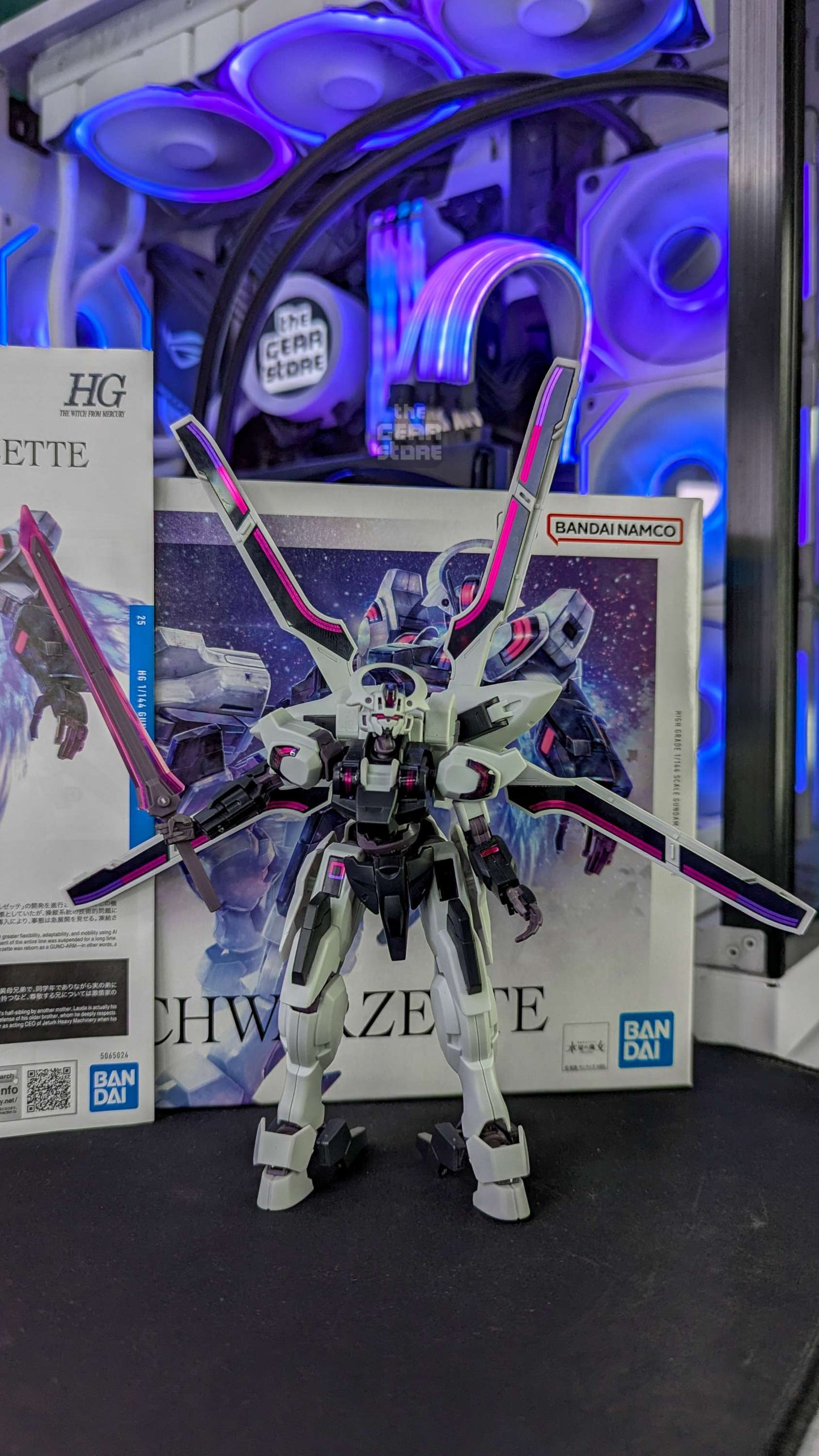 HG Gundam Schwarzette alternate product view 3