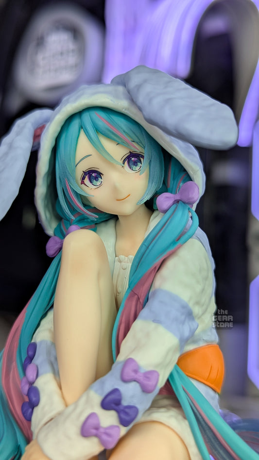 Hatsune Miku - FuRyu (Blue Rabbit Ear Hood Ver.)