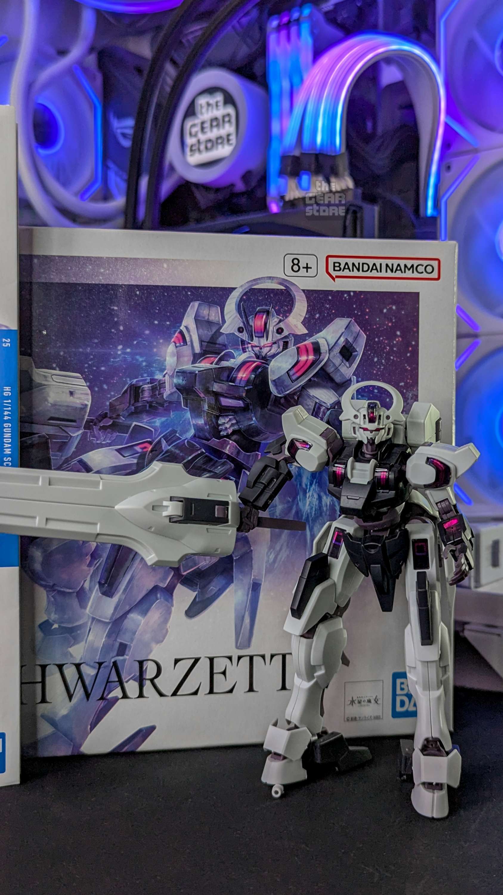 HG Gundam Schwarzette alternate product view 6