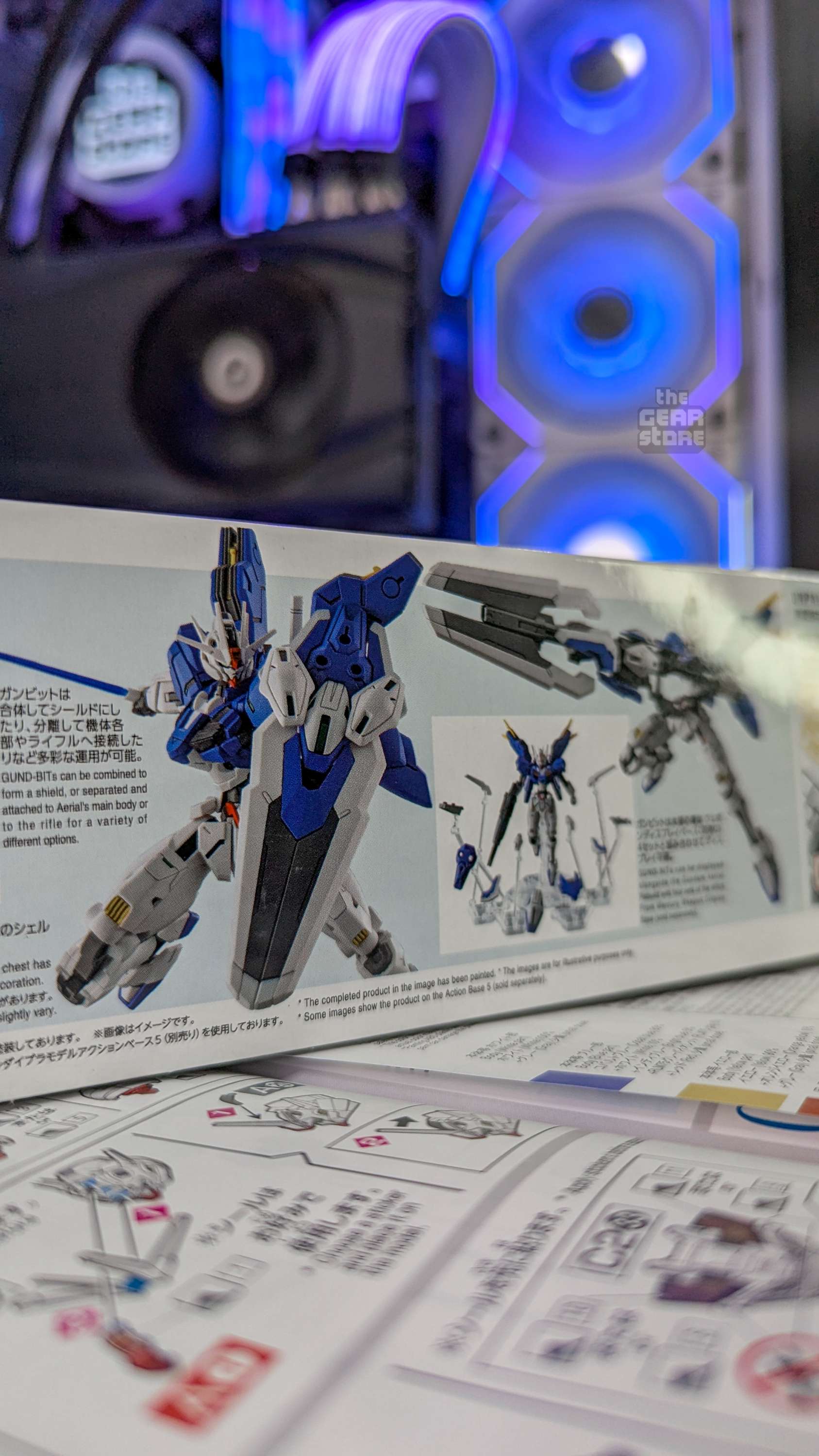 HG Gundam Aerial Rebuild alternate product view 5
