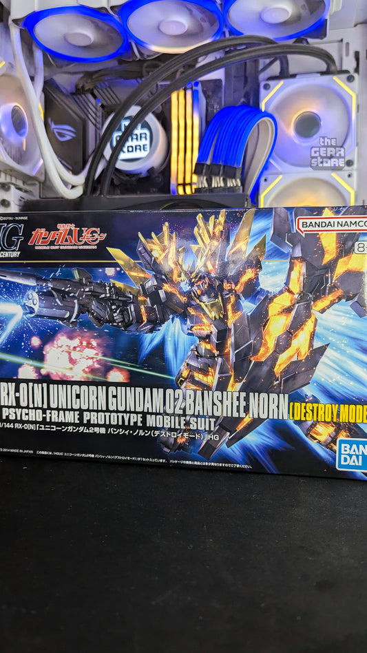 HGUC Unicorn
Gundam 2 Banshee
Norn (Destroy Mode)