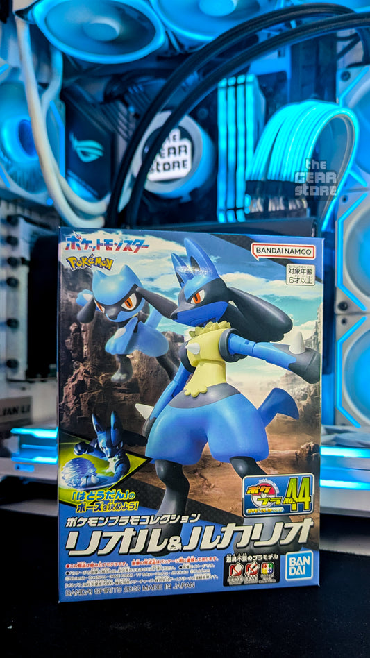 Rioulu & Lucario - Pokemon Plamo Collection No.44 Select Series