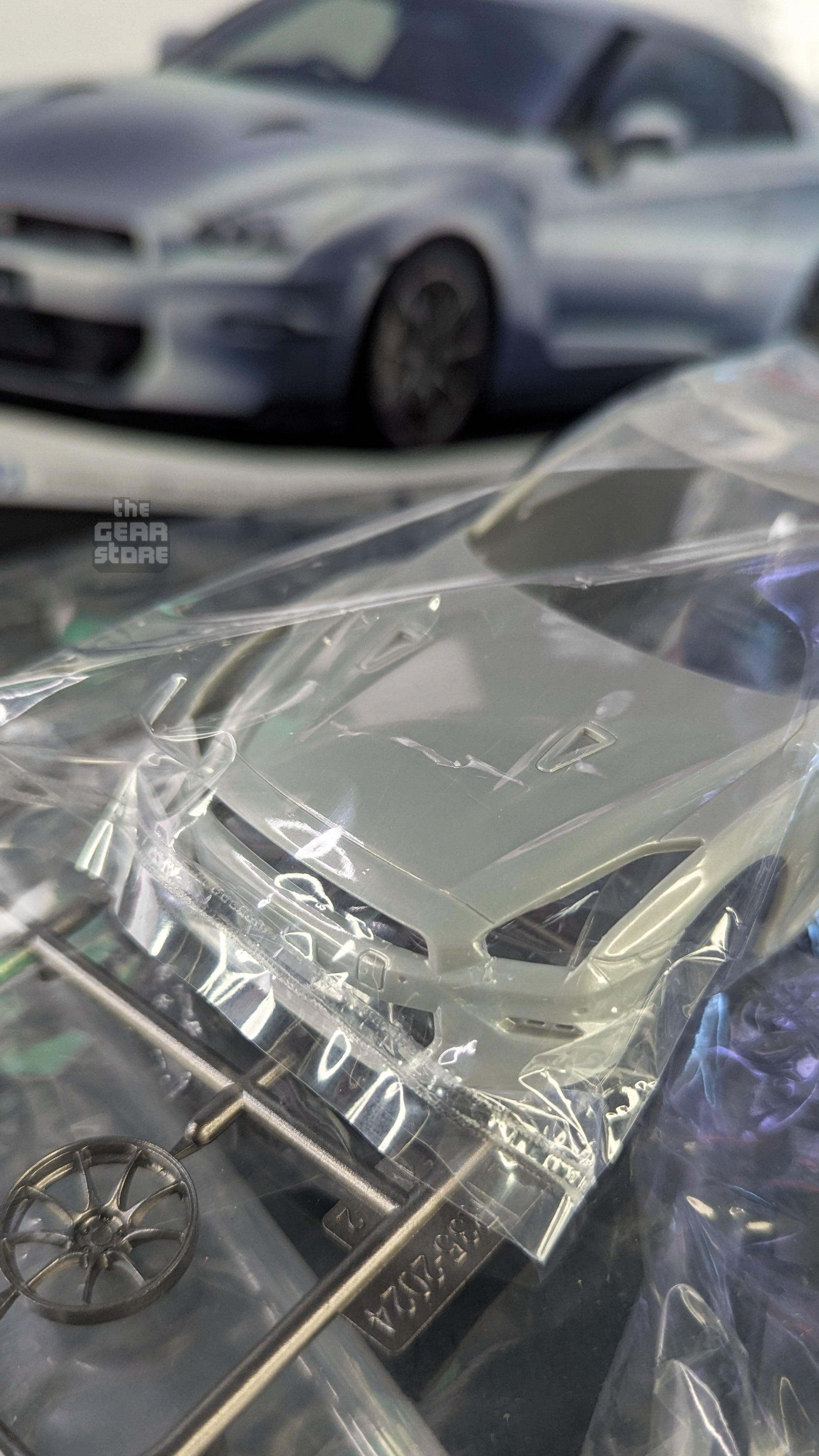 Nissan R35 GT-R 2024 (Ultimate Metal Silver) - Aoshima alternate product view 28