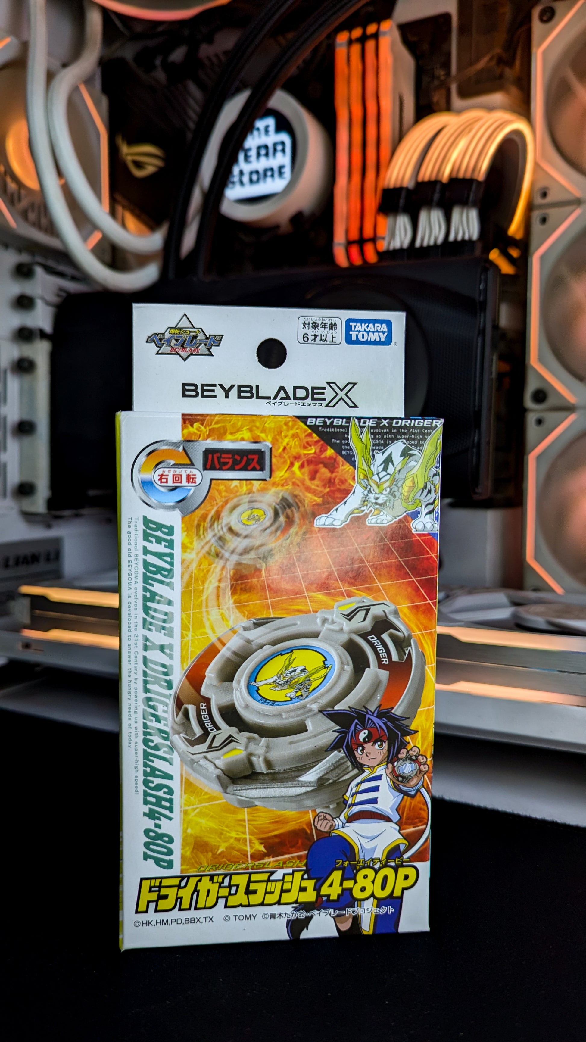 Booster Beyblade X BX-00 Drigerslash 4-80P