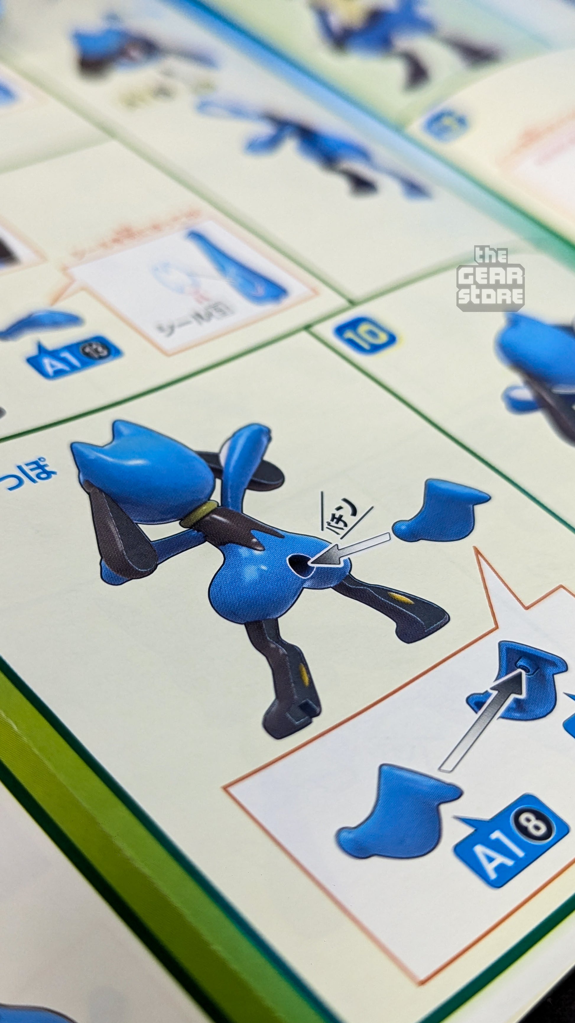 Rioulu & Lucario - Pokemon Plamo Collection No.44 Select Series alternate product view 28