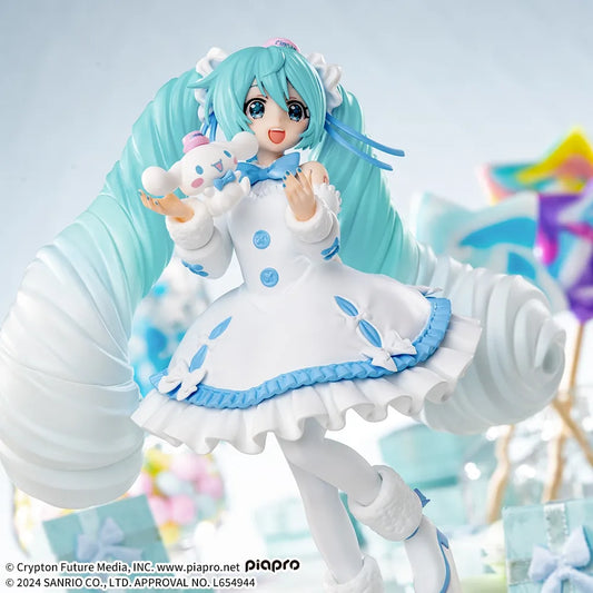 "Hatsune Miku Series" Luminasta Hatsune Miku x Cinnamoroll White Dress Ver.