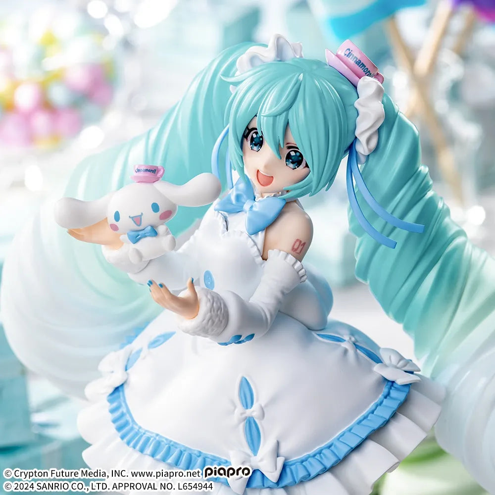 "Hatsune Miku Series" Luminasta Hatsune Miku x Cinnamoroll White Dress Ver.