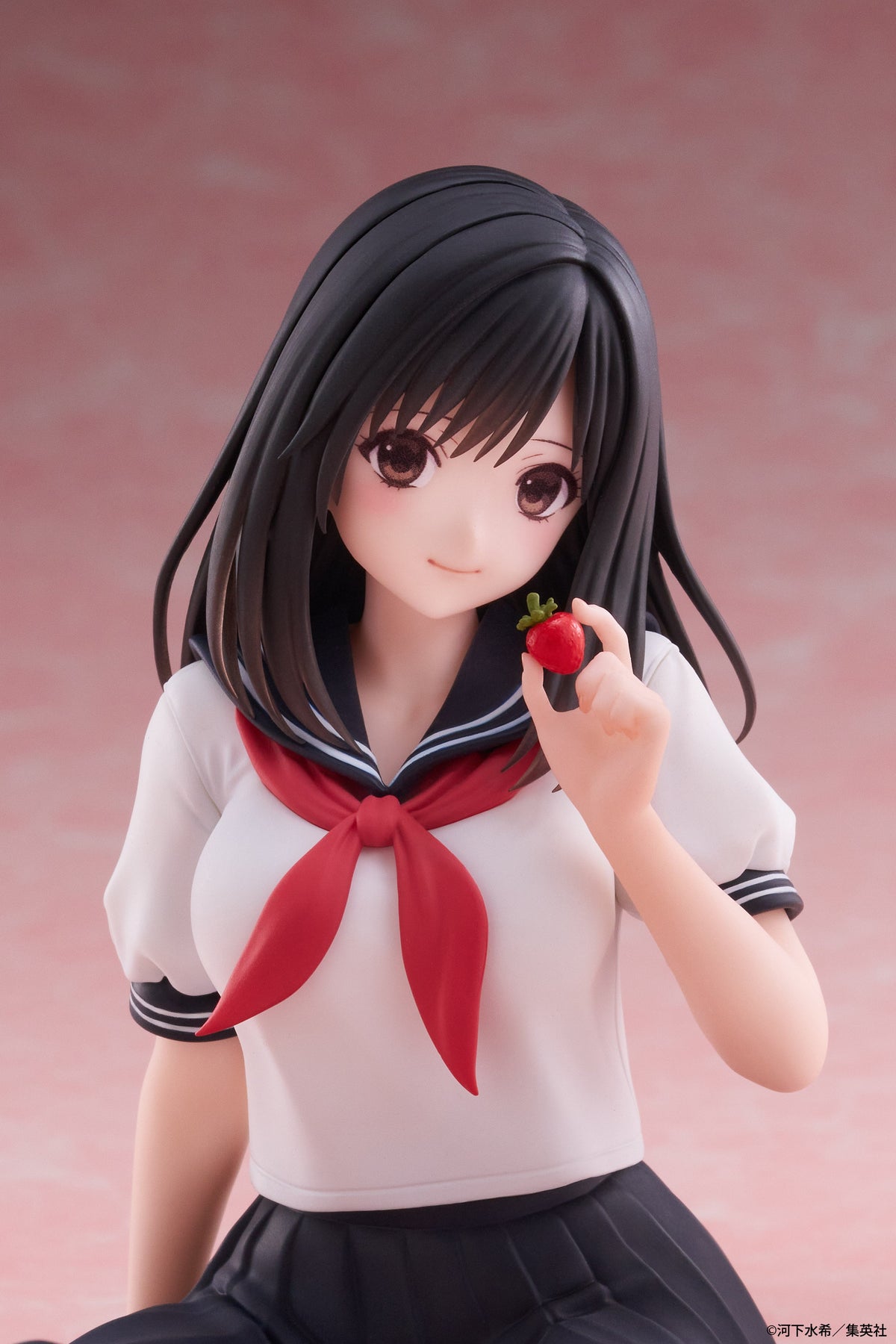 "Strawberry 100%" Desktop Cute Fgiure Tojo Aya School Uniform Ver.