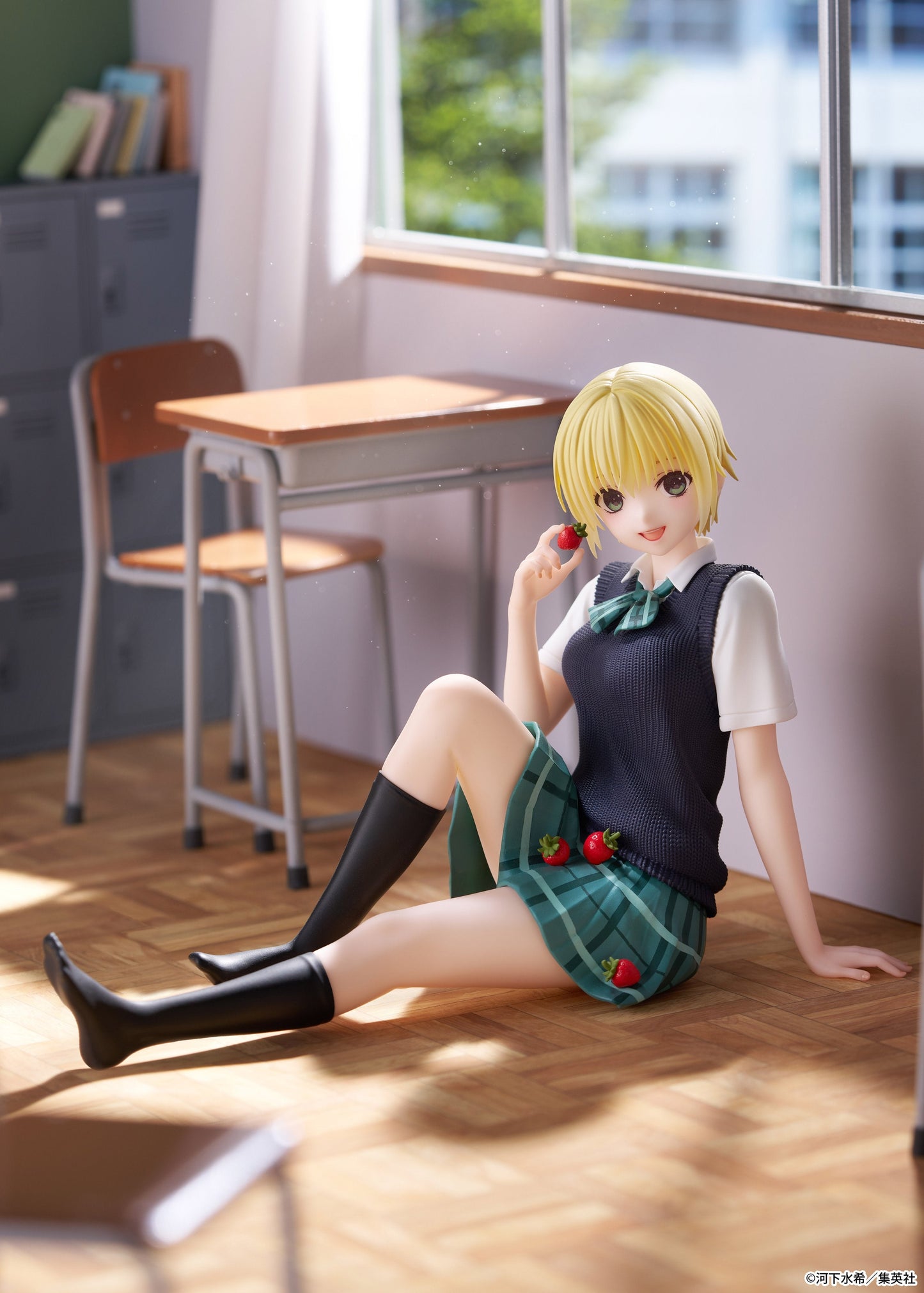 "Strawberry 100%" Desktop Cute Fgiure Nishino Tsukasa School Uniform Ver.