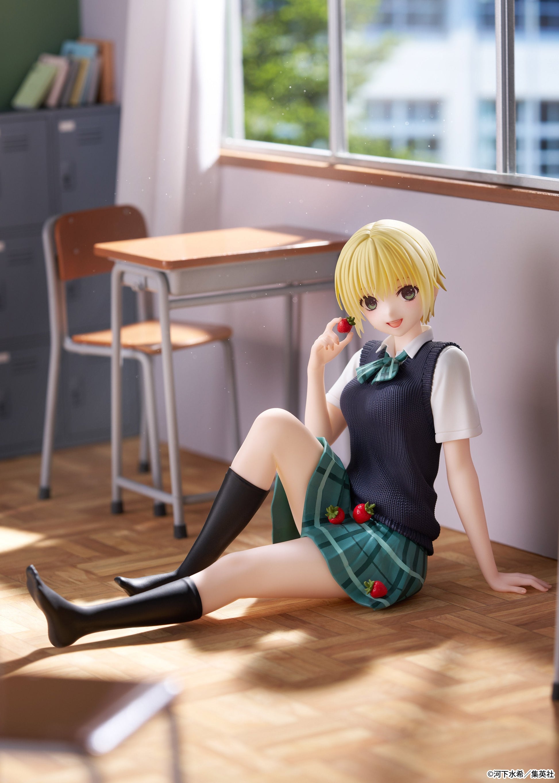 "Strawberry 100%" Desktop Cute Fgiure Nishino Tsukasa School Uniform Ver.