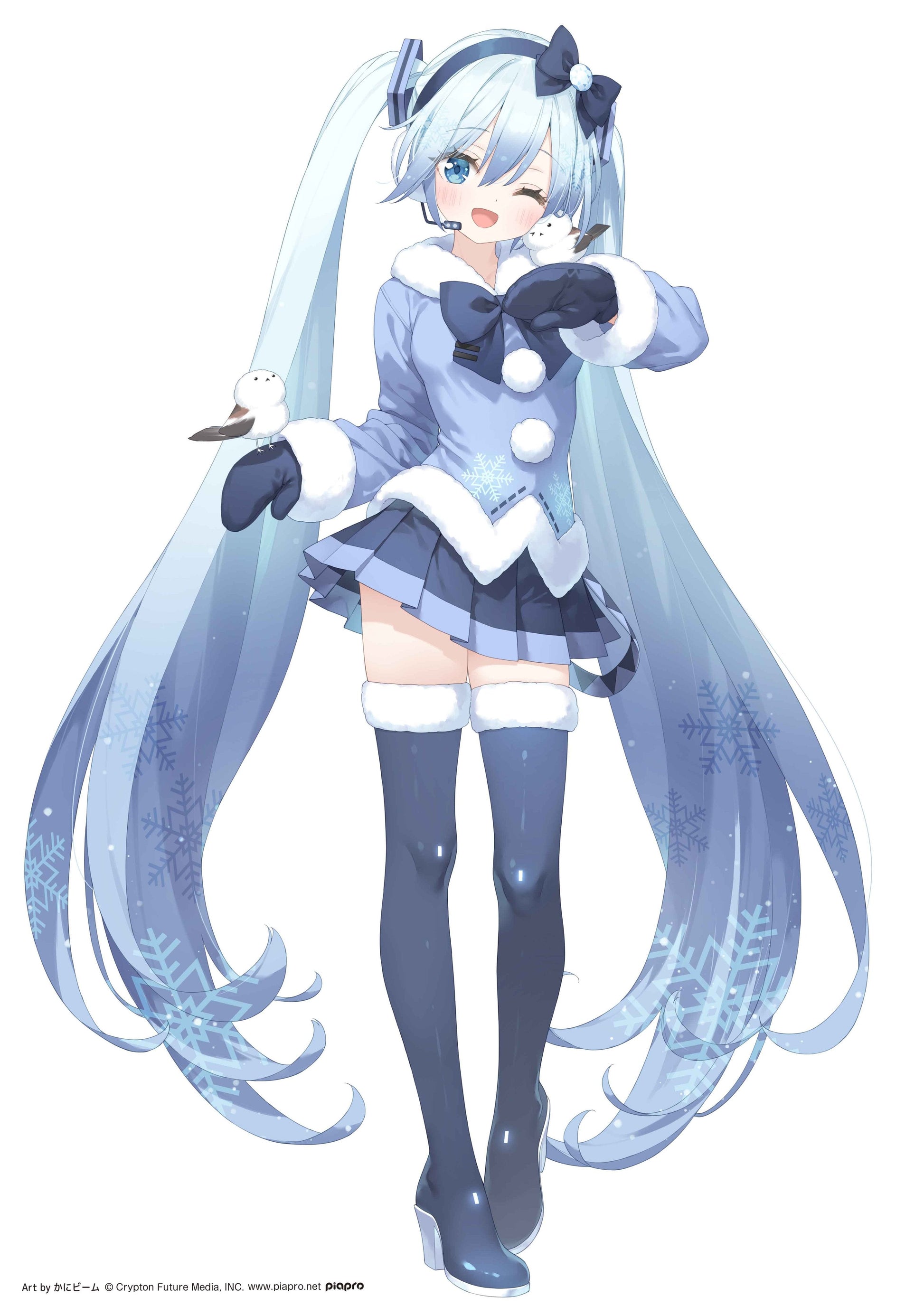 "Character Vocal Series 01 Hatsune Miku" AMP+ SNOW MIKU ALL STARS Figure 2012 Ver.