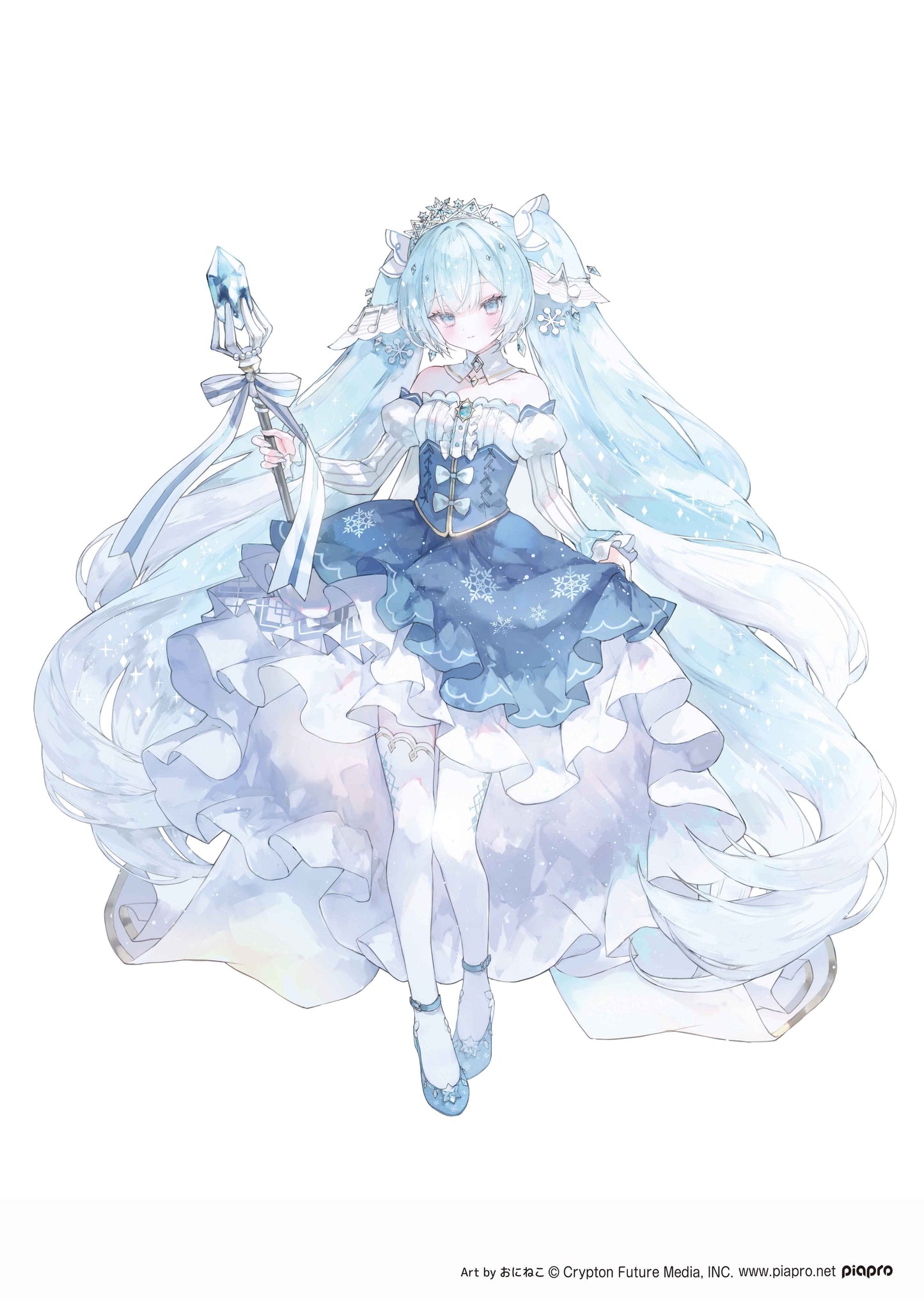 "Character Vocal Series 01 Hatsune Miku" AMP+ SNOW MIKU ALL STARS Figure 2019 Ver.