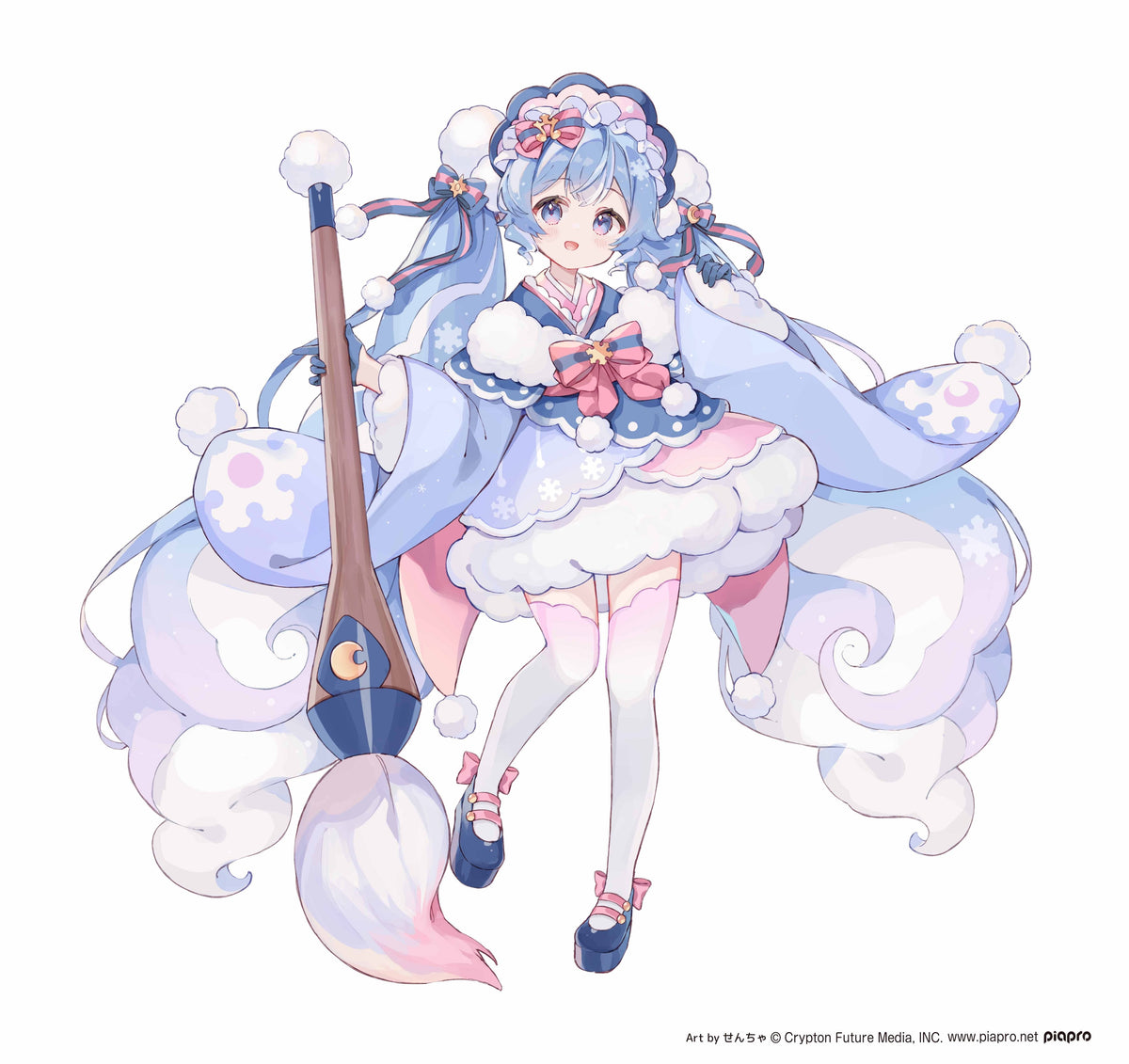 "Character Vocal Series 01 Hatsune Miku" AMP+ SNOW MIKU ALL STARS Figure 2023 Ver.