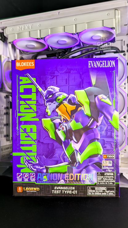 Evangelion Test Type-01 Blokees Action Edition (Rebuild): Box front