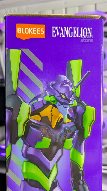 Evangelion Test Type-01 Blokees Action Edition (Rebuild): Box side art